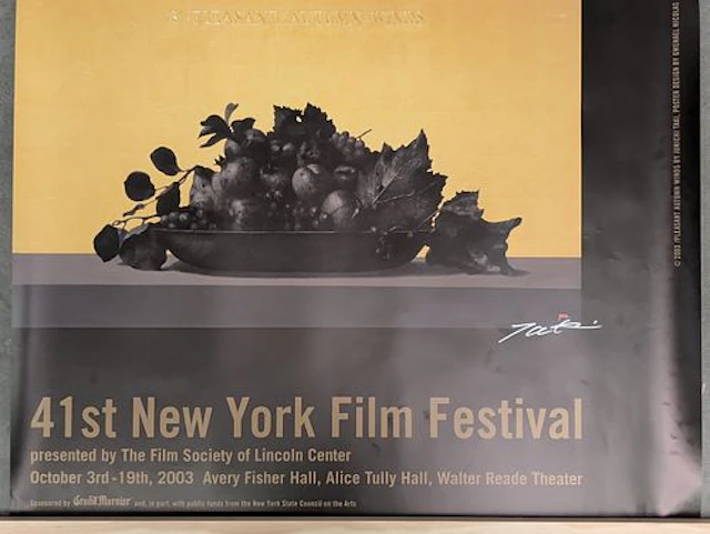 Junichi Taki 2003 New York Film Festival Poster