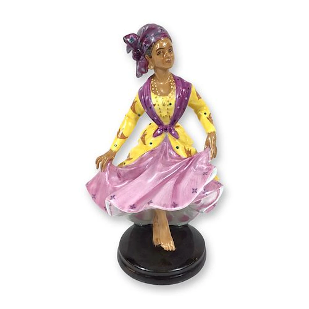 Royal Doulton Dancers of the World West Indian Dancer Figurine - Factory