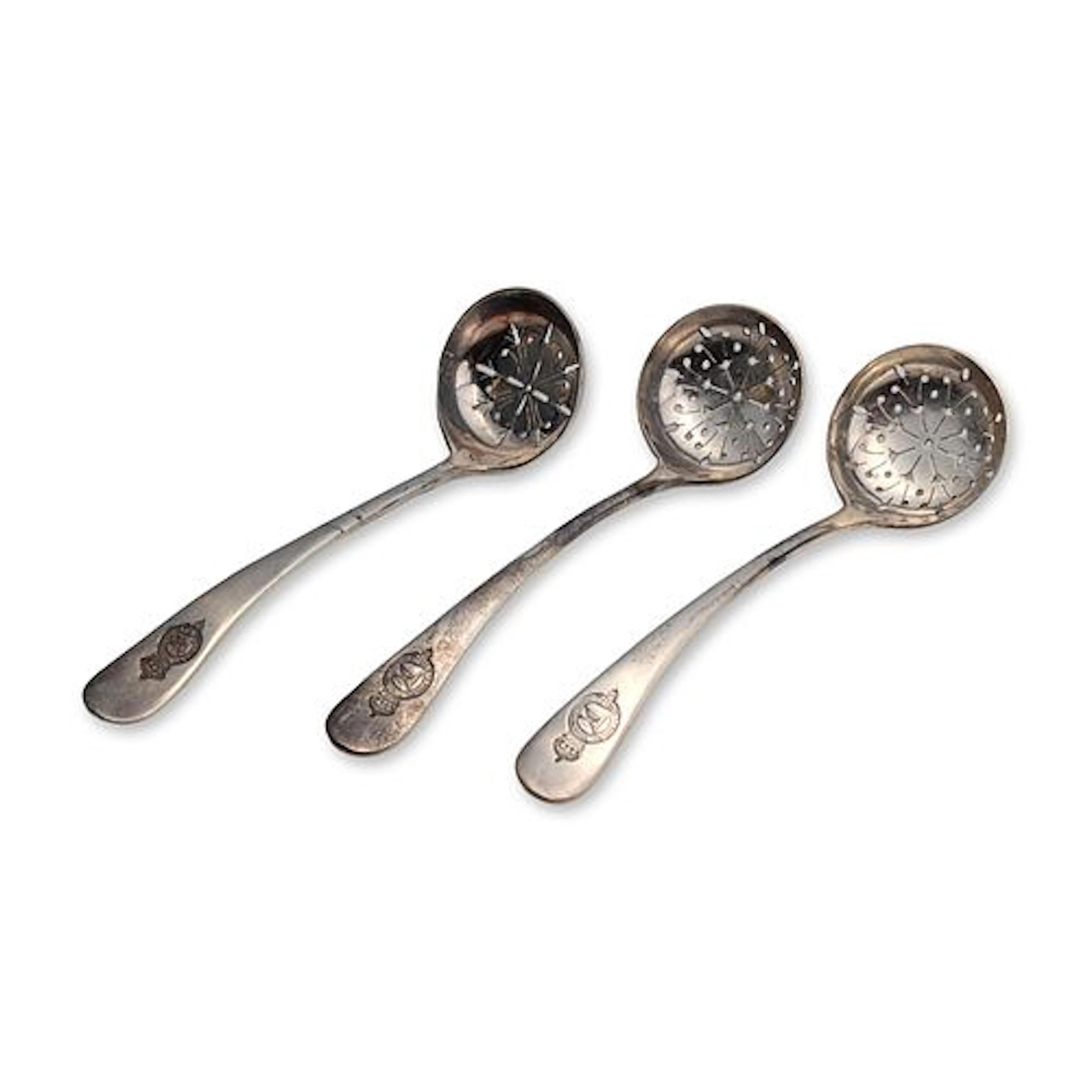 3pc Elkington and Mappin & Webb for Royal Mail Steam Packet Sugar