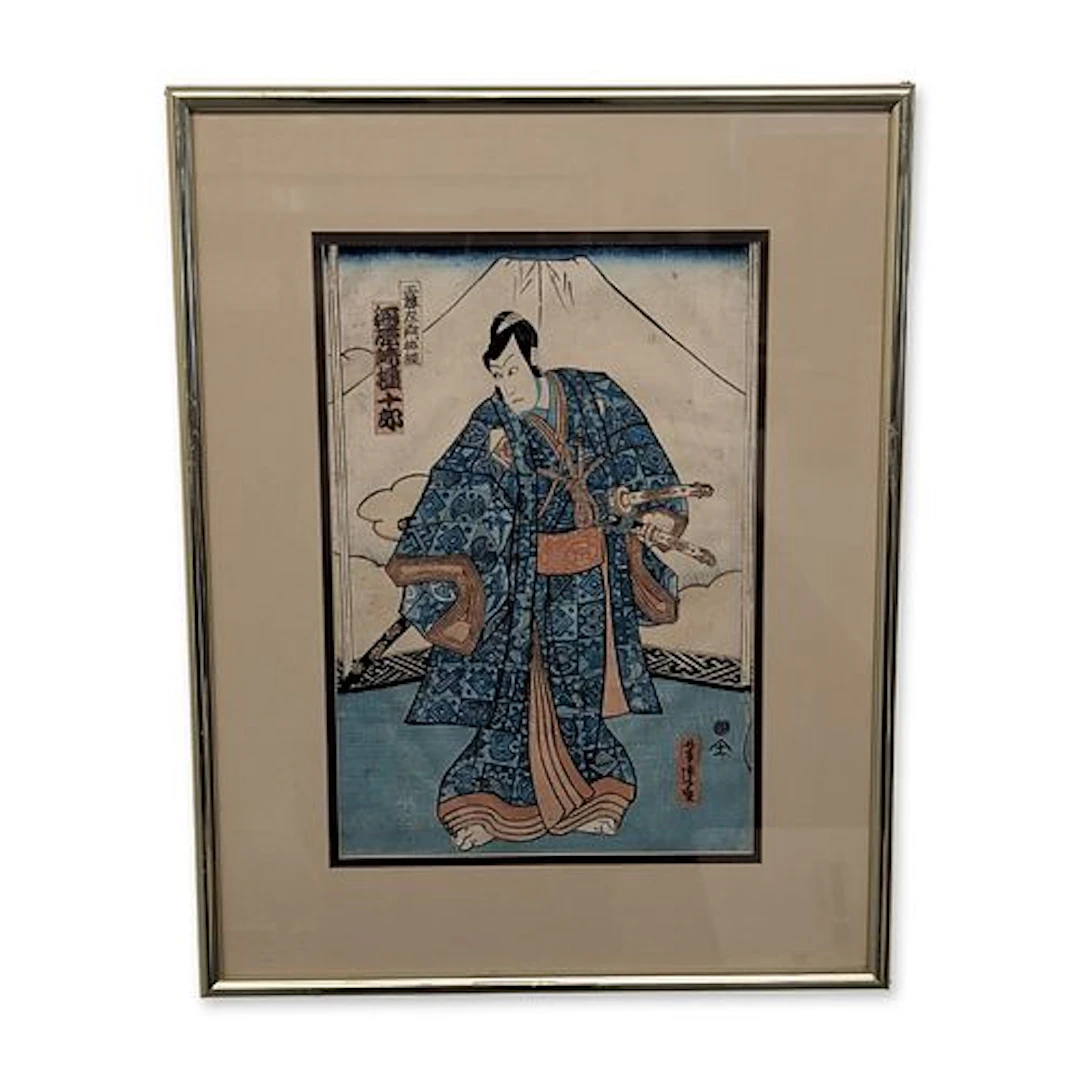 Utagawa Kunisada, Toyokuni III (Japanese 1781-1864) Woodcut on Paper