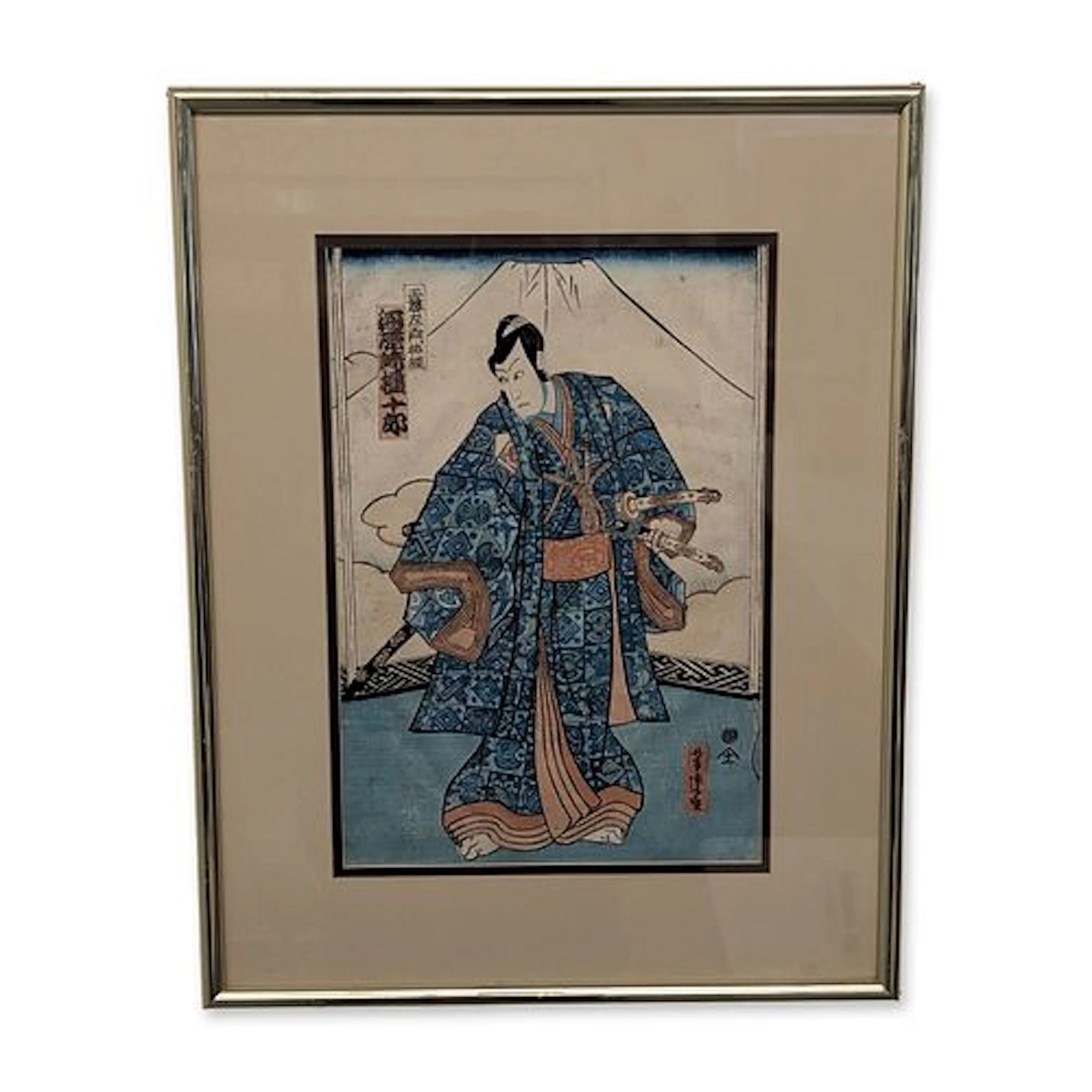 Utagawa Kunisada, Toyokuni III (Japanese 1781-1864) Woodcut on Paper
