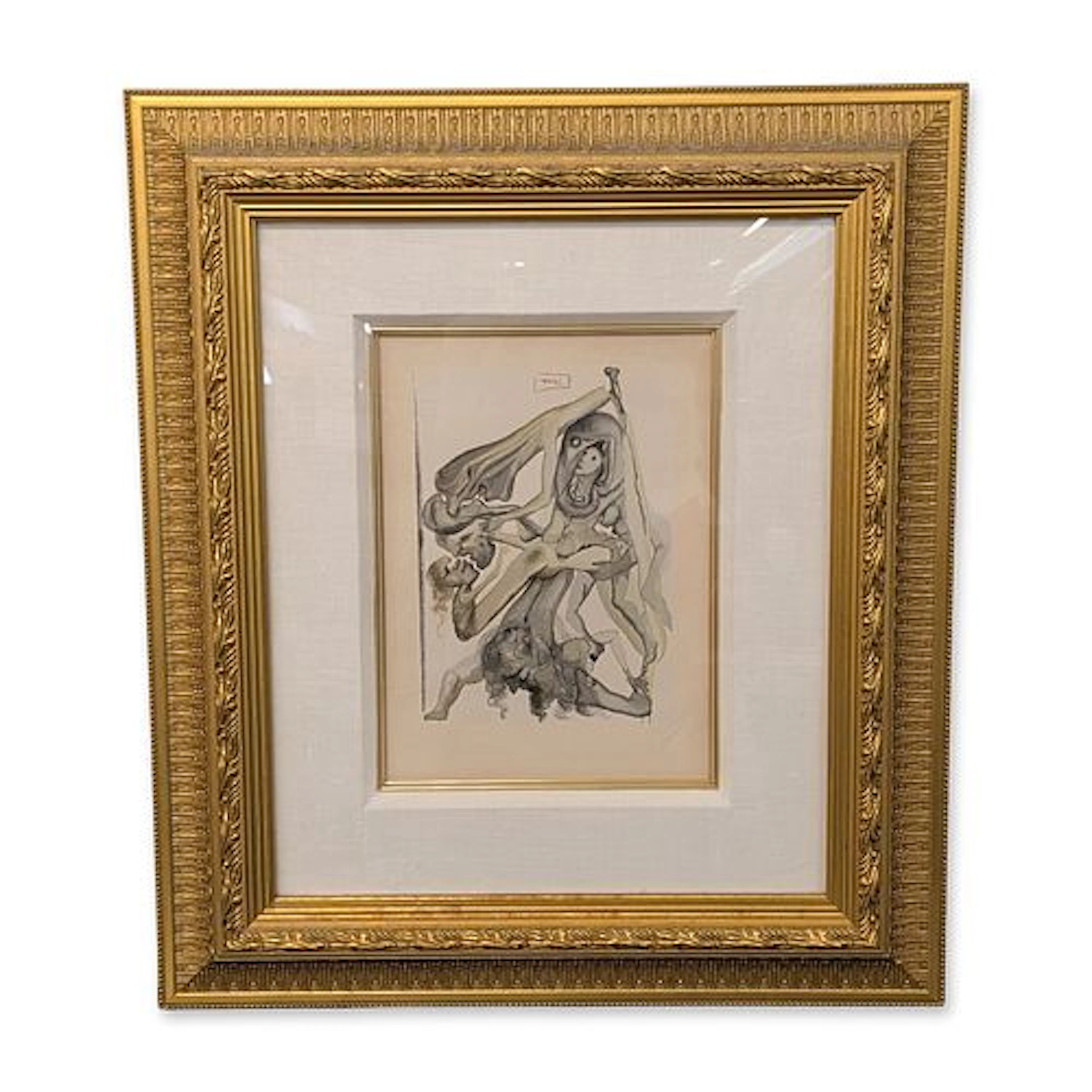 Salvador Dali (Spanish, 1904-1989) Wood Engraving on Rives Paper