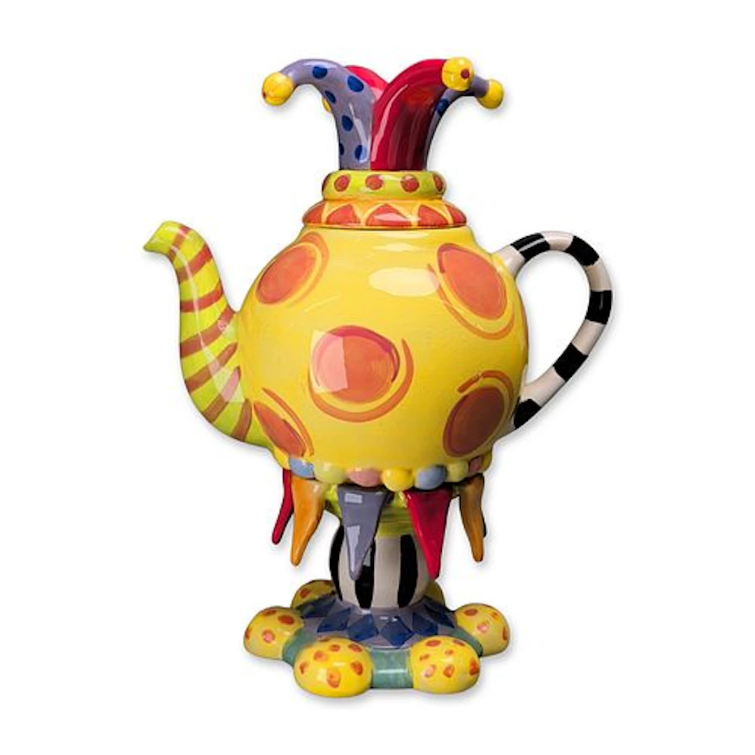 Erich Emmenegger for Studio E Design Jester Pedestal Teapot