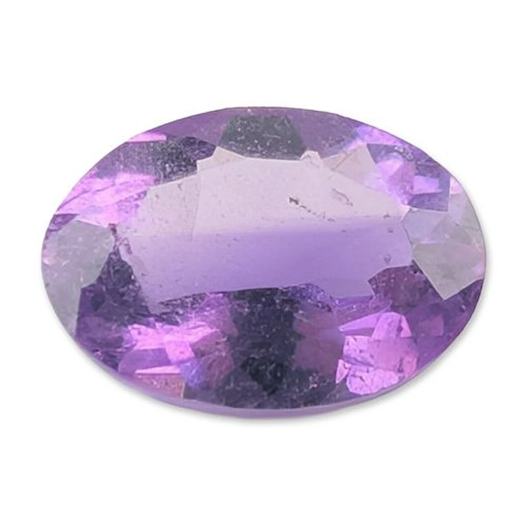 Oval Cut Amethyst Gemstone