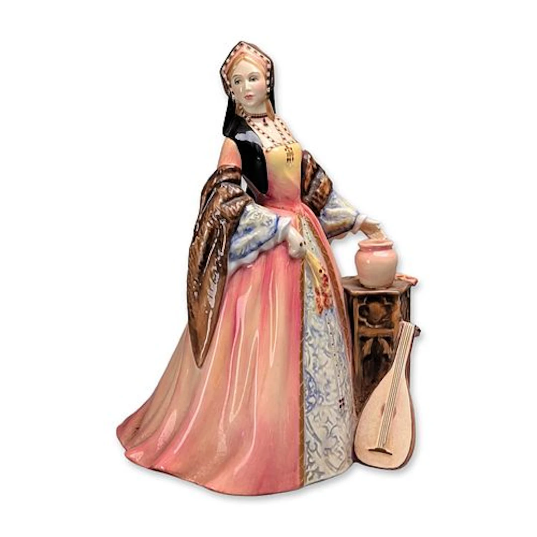 Royal Doulton Six Wives of Henry VIII Porcelain Figurine, Jane Seymour HN3349