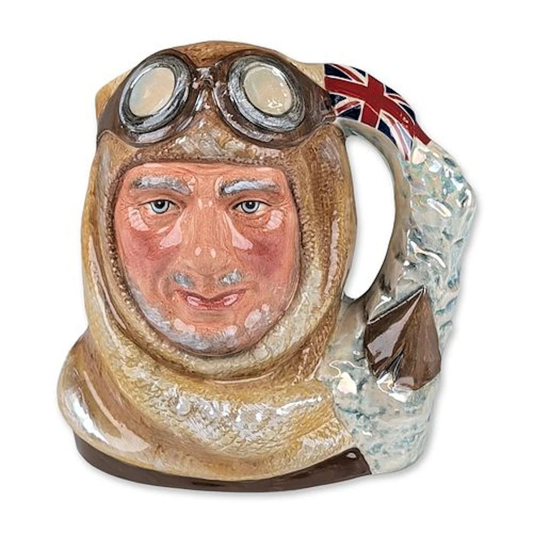 Royal Doulton Prototype Colorway Large Character Jug, Captain Scott D7116