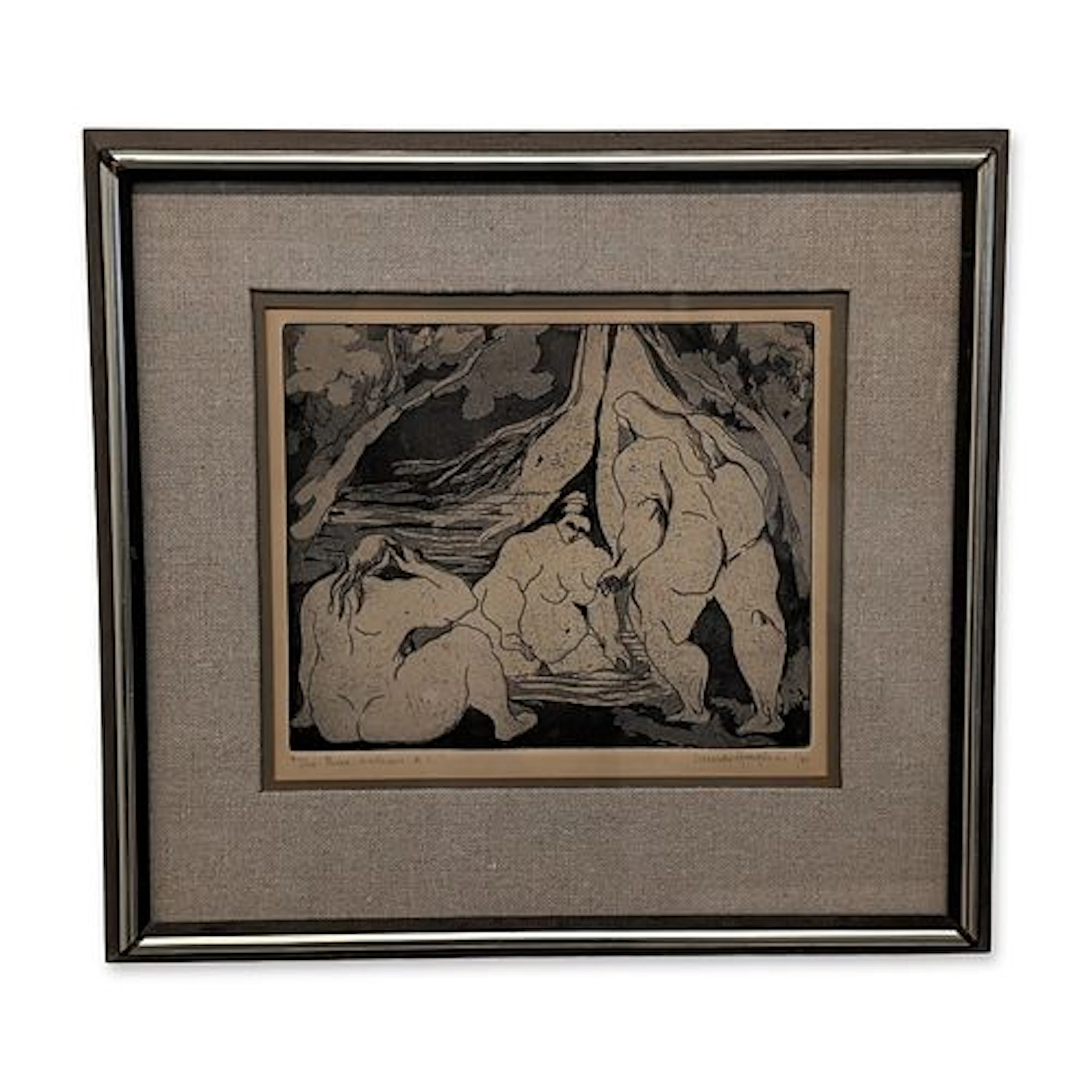 Gerardo Aragon (Colombian 20th-21st Century) Artist Copy Etching on