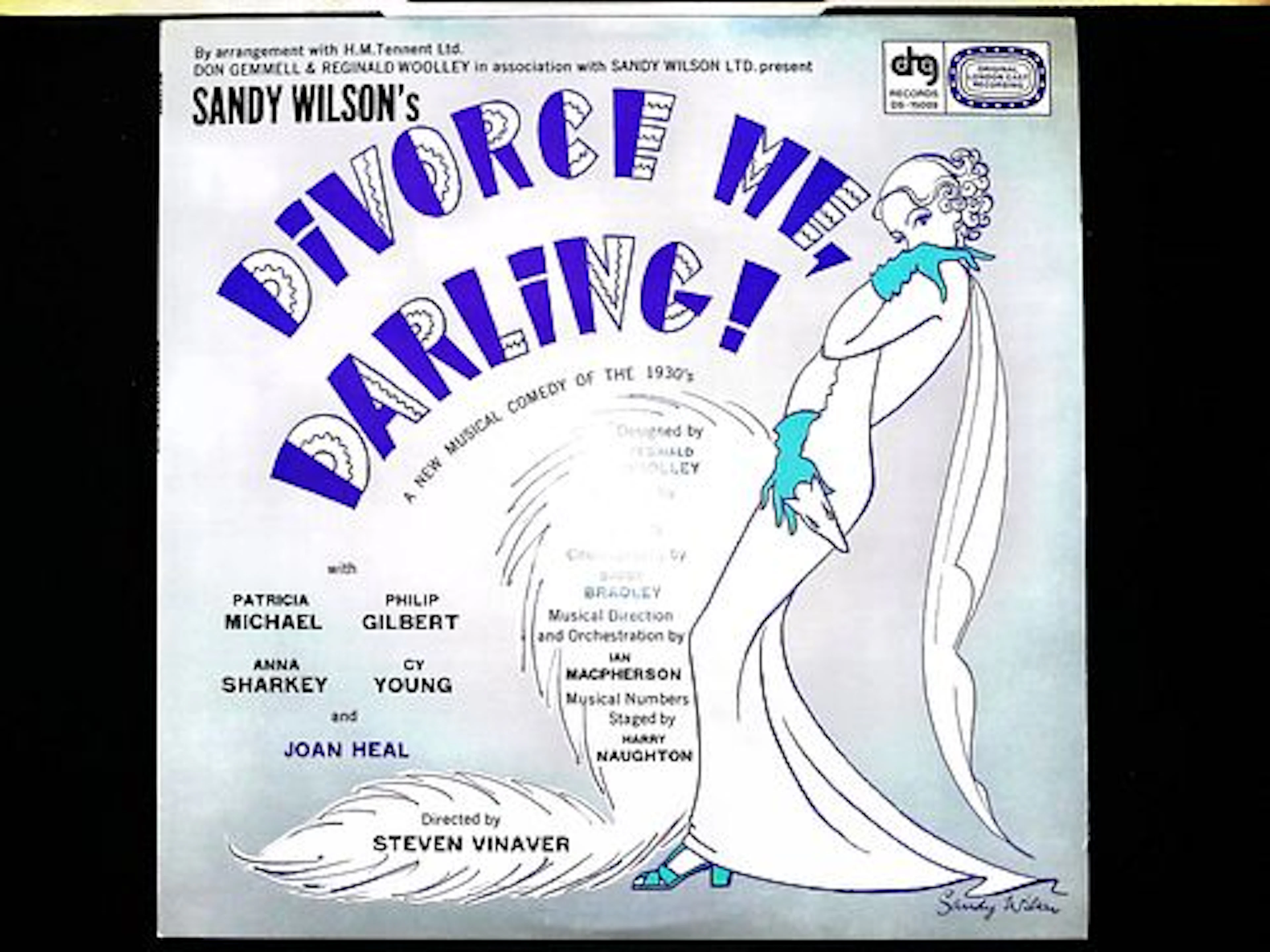 Sandy Wilson Divorce Me Darling Original London Cast Recording DRG