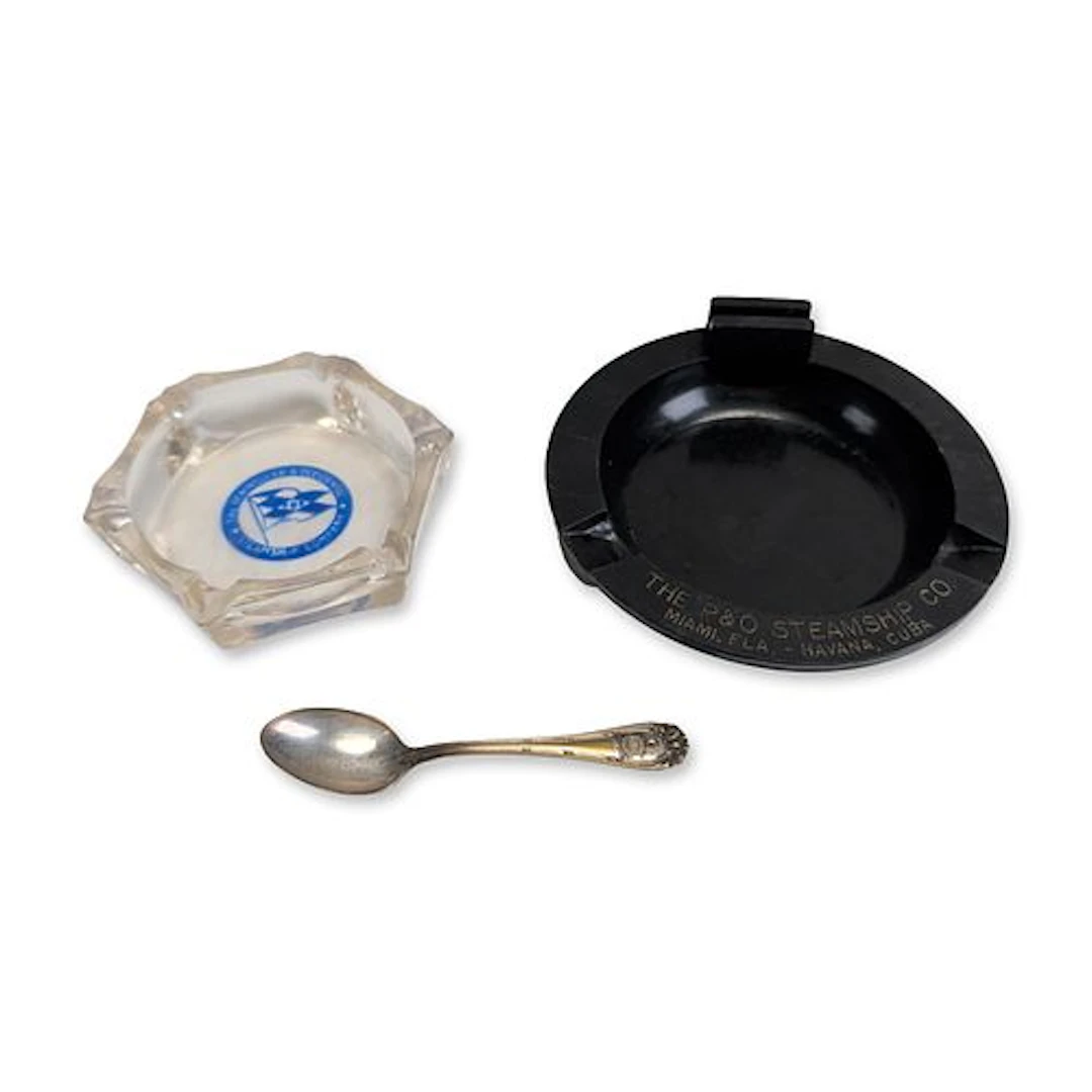 3pc Florida and Maritime Souvenirs, P&O Steamship