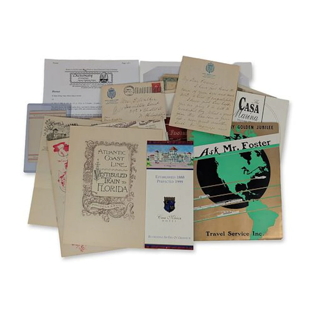 Florida Gilded Age Hotel and Naval Ephemera Collection