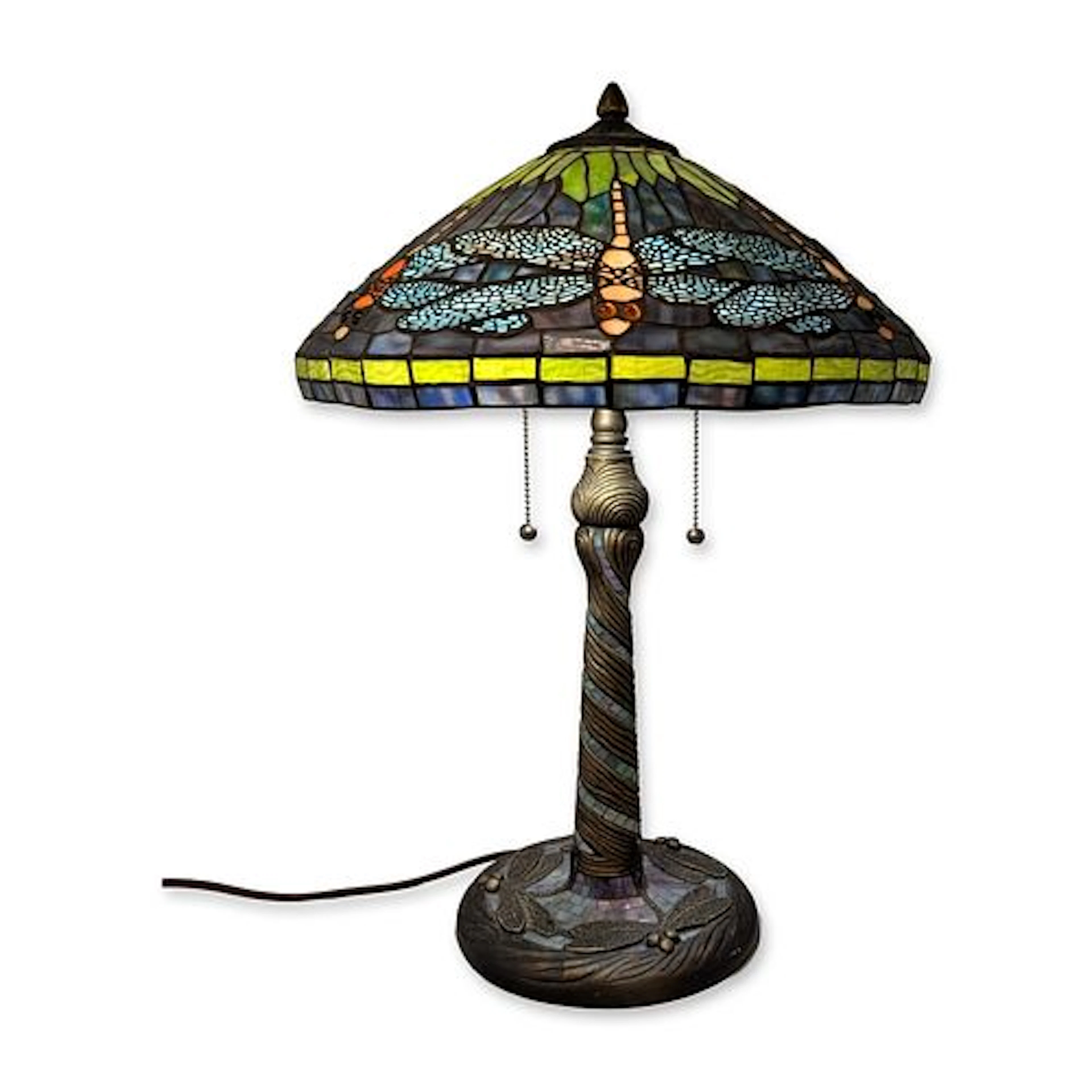 Design Solutions International Tiffany Style Dragonfly Table Lamp