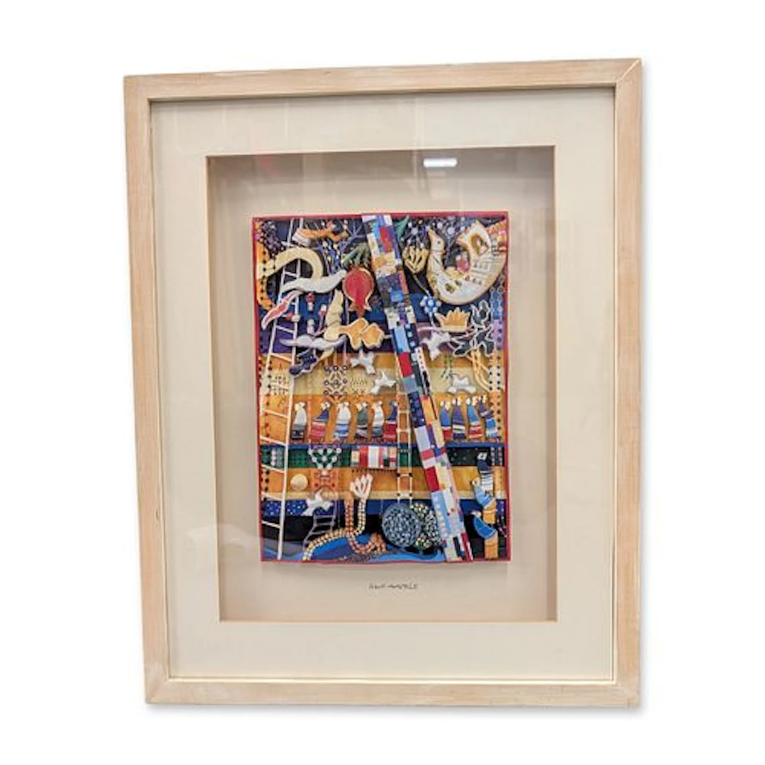 Raphael Abecassis (French-Israeli, b. 1953) 3D Decoupage Paper Construction