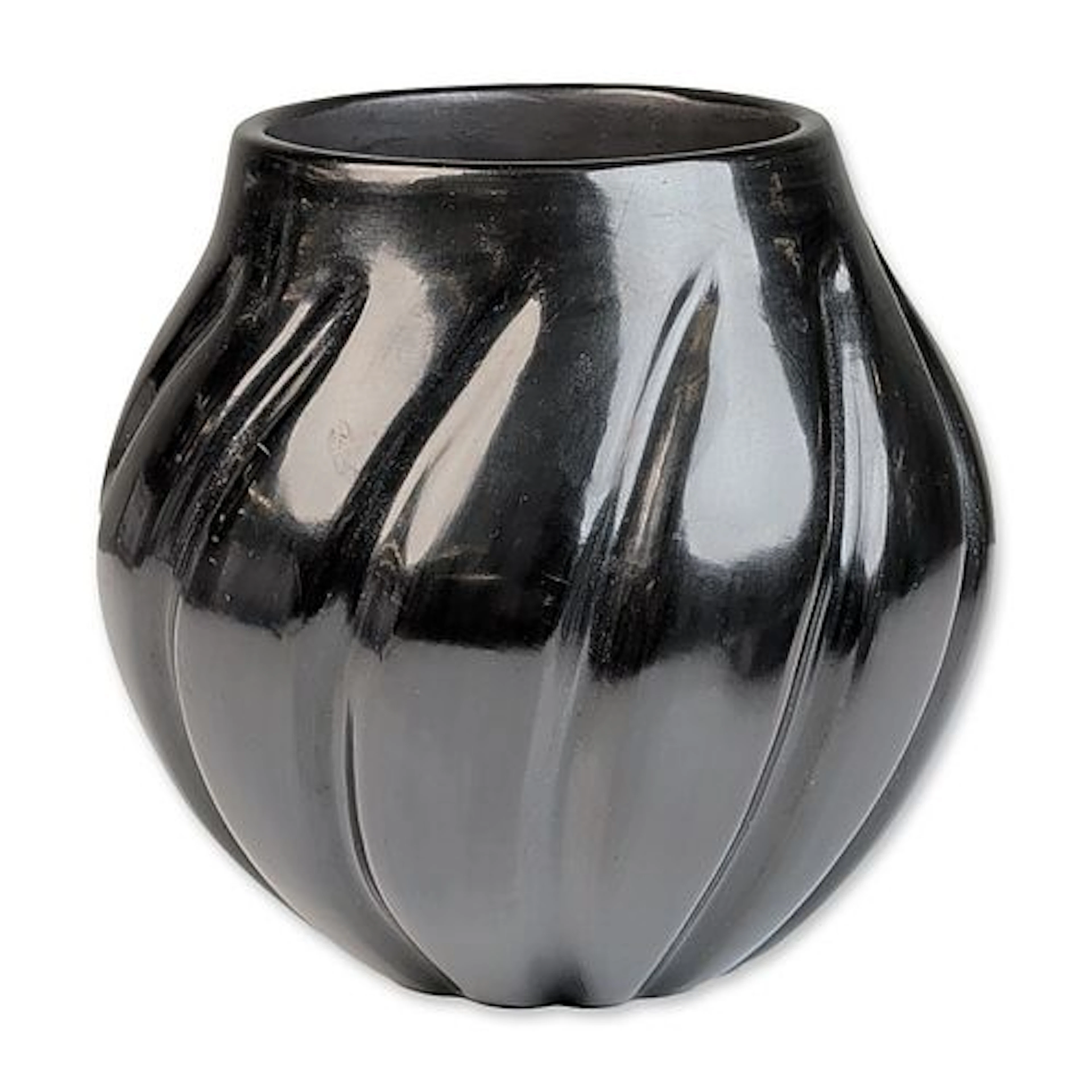 Teresita Naranjo (Native American, 1919-1990) Santa Clara Pueblo Melon Jar