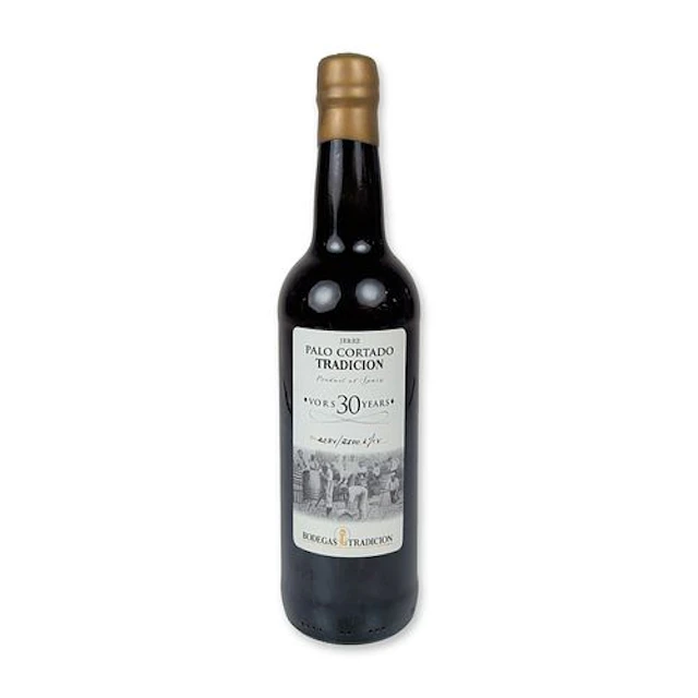 Bodegas Tradicion Palo Cortado VORS 30 Year Sherry Bottle