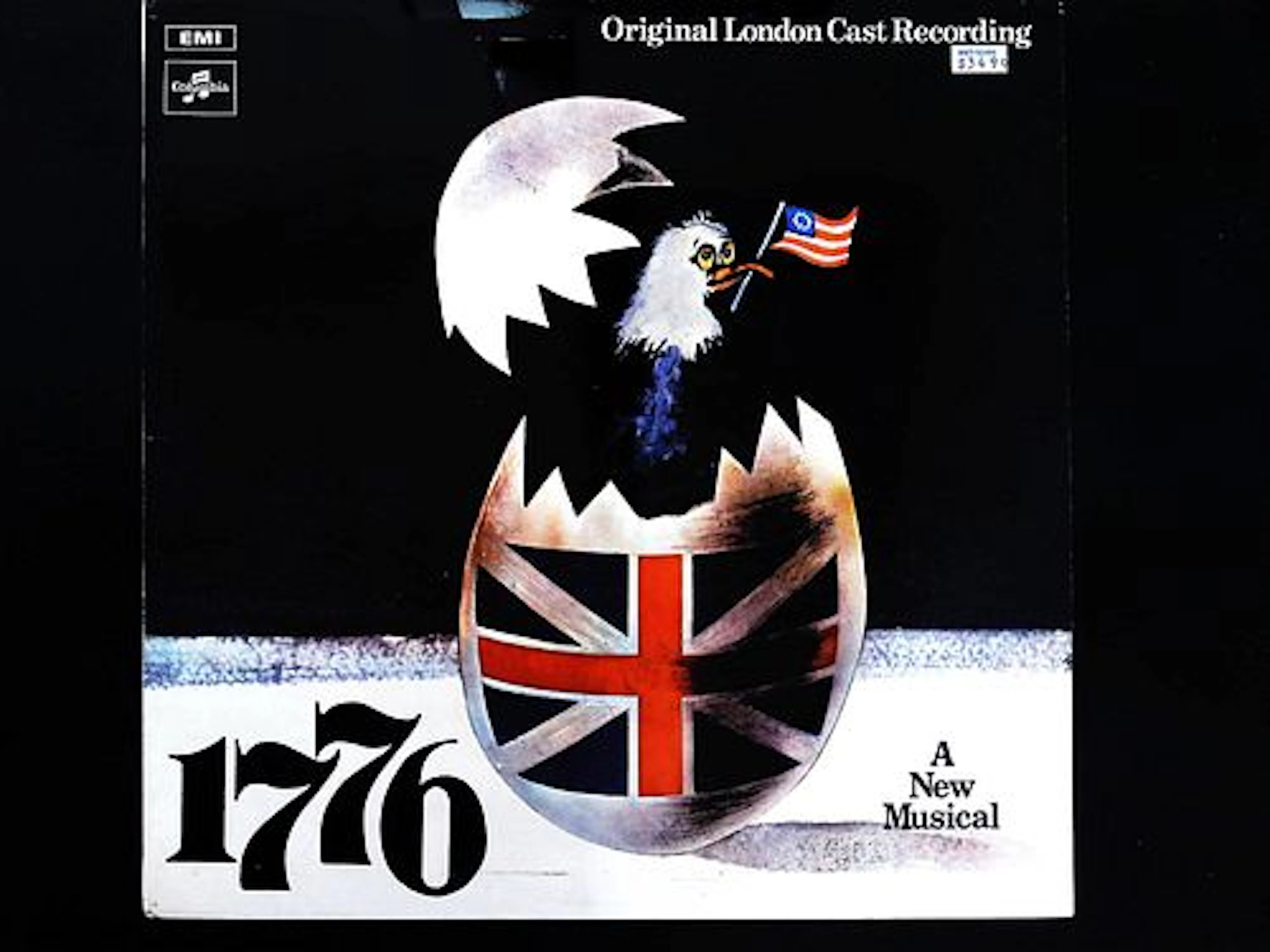 Original London Cast Recording of 1776 A New Musical Vinyl LP SCX 6424