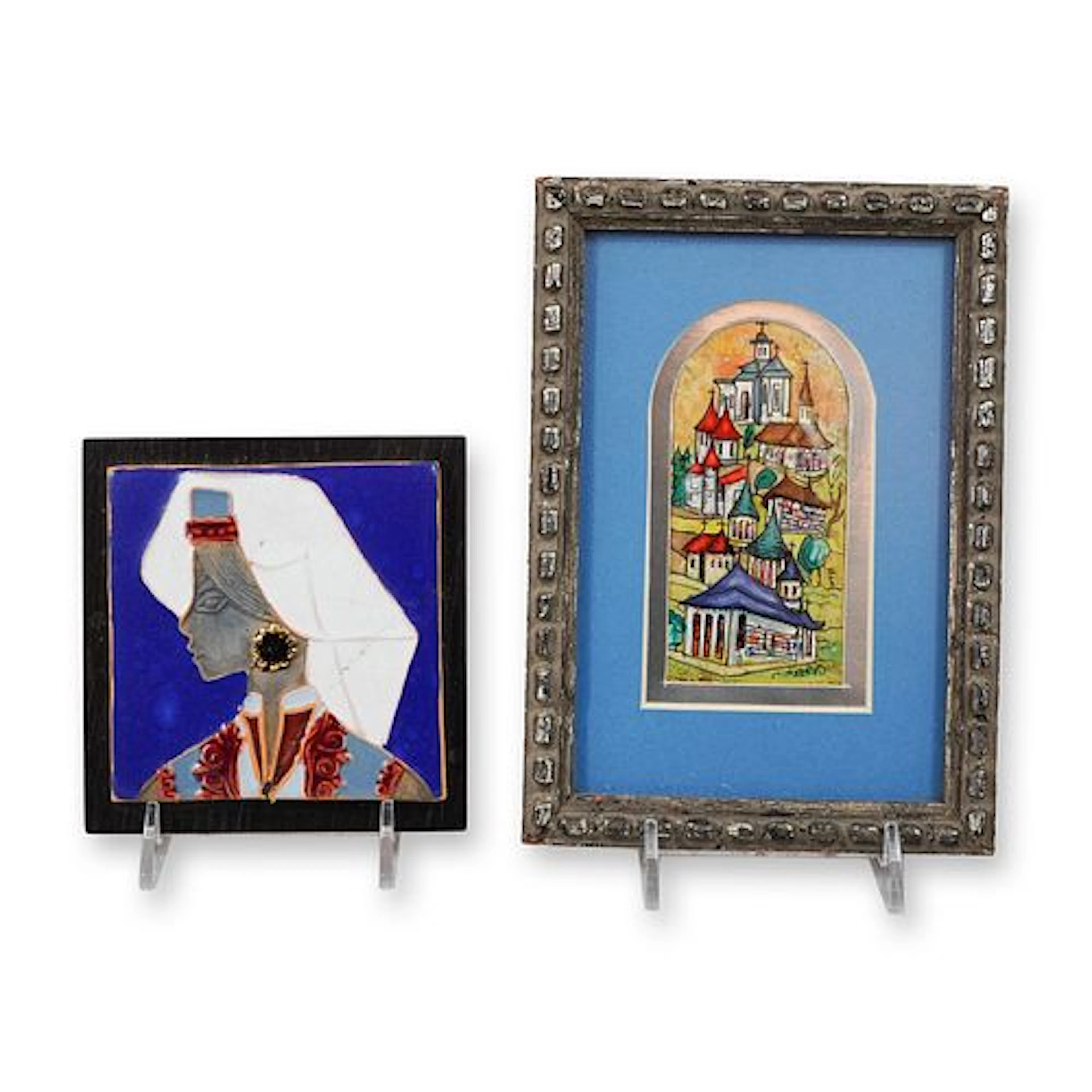 Two Modernist Folk Art Works