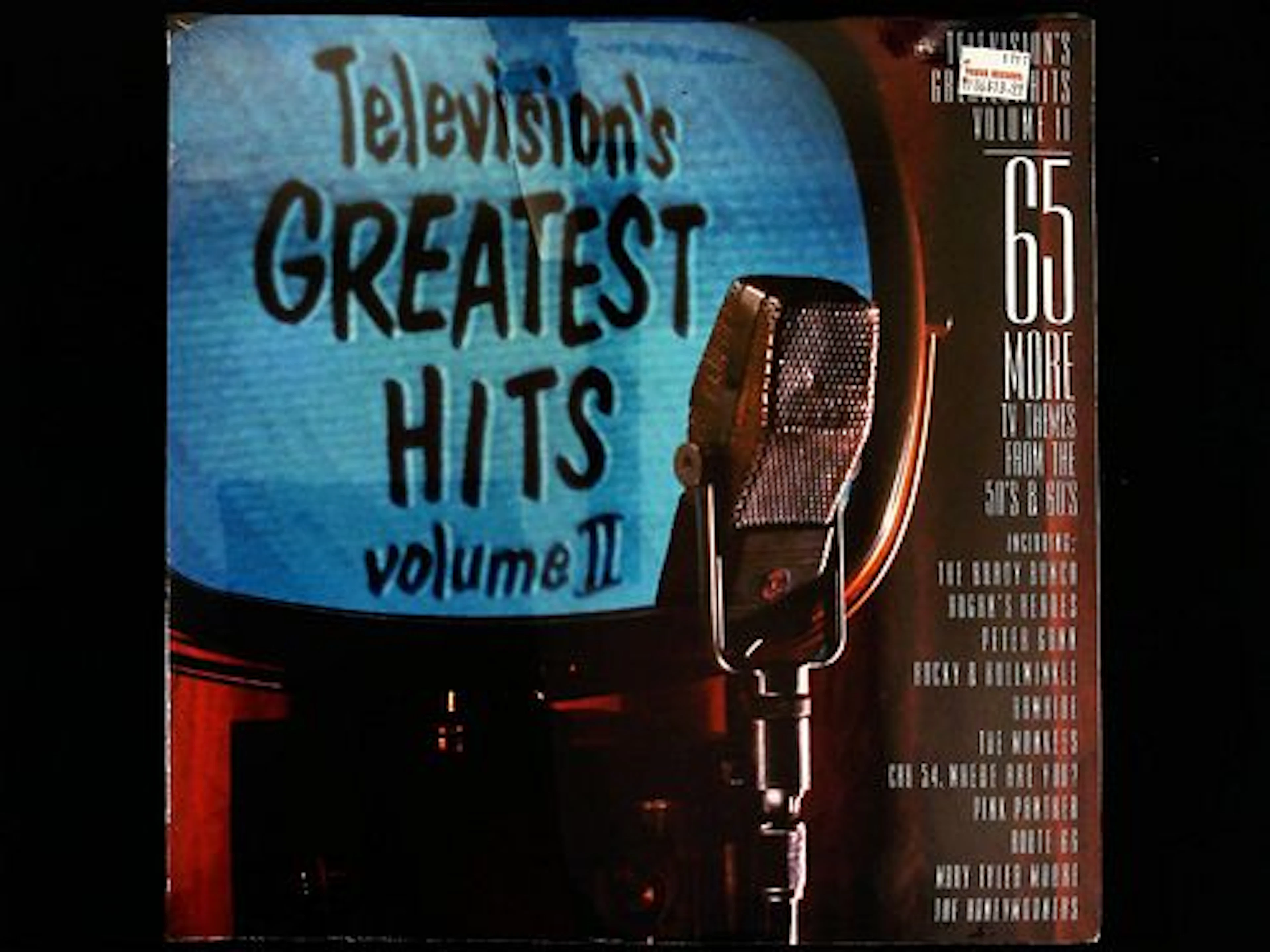 Television's Greatest Hits Volume II Sealed Double LP Compilation