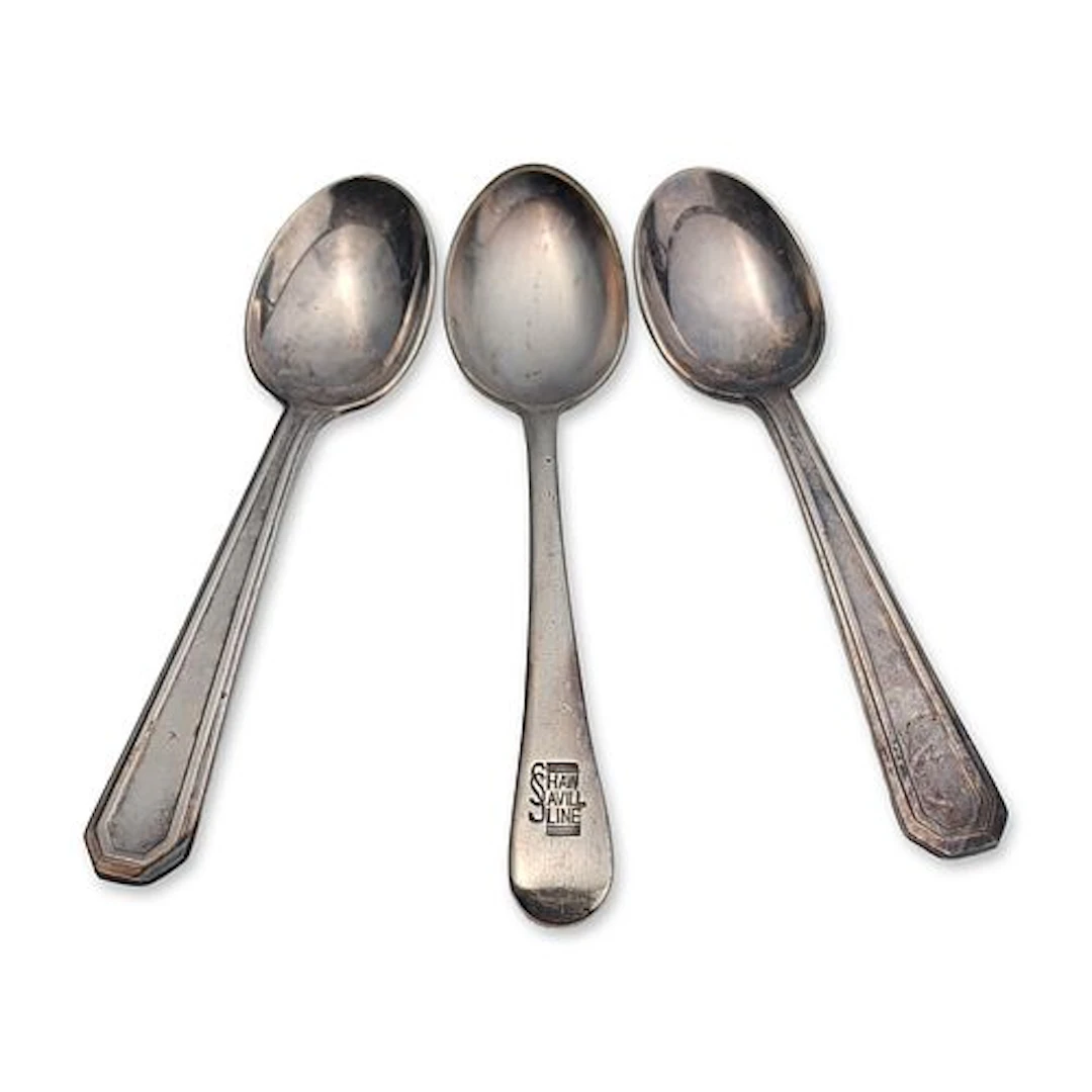 3pc Mappin & Webb and Broggi European Maritime Spoons