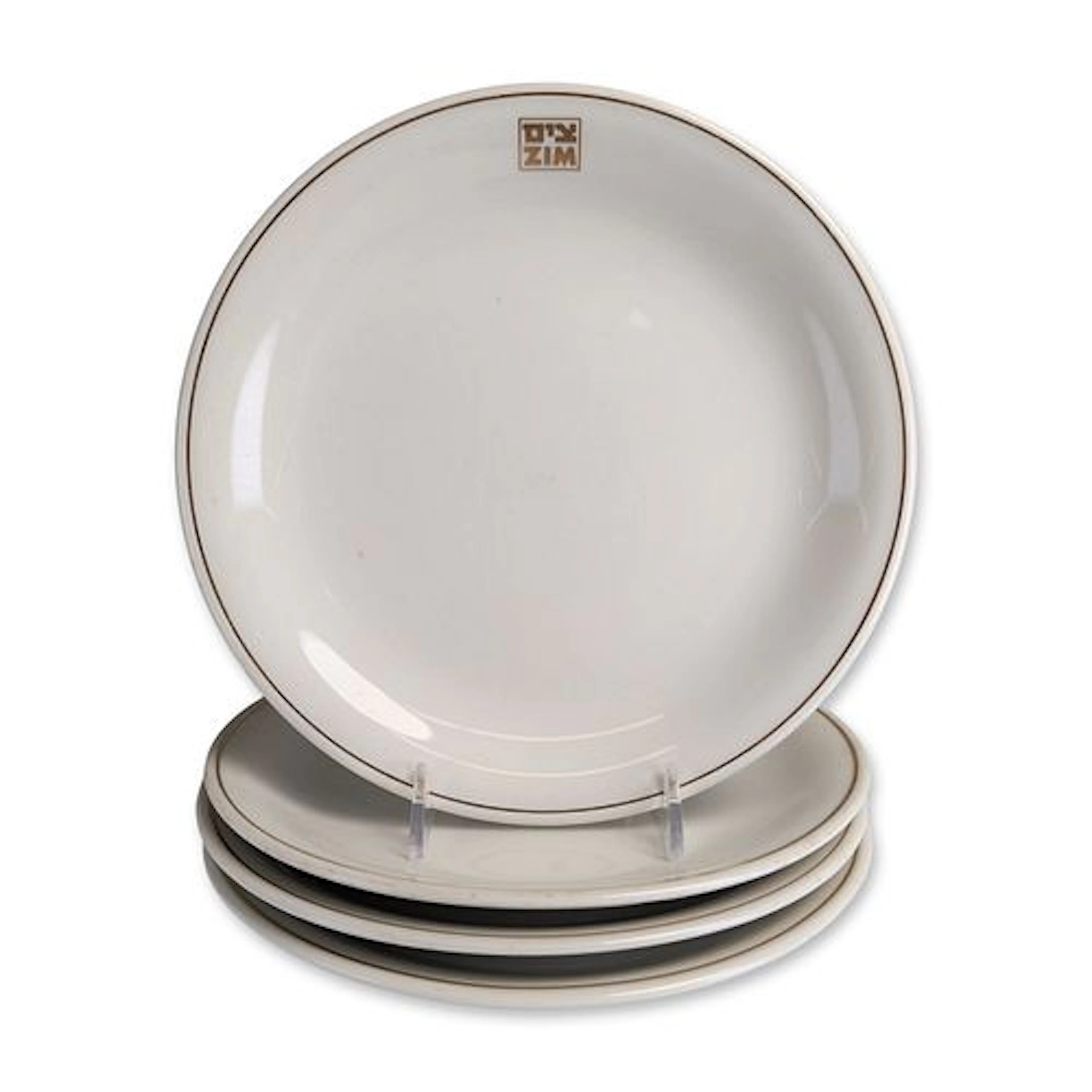 4pc Bauscher Weiden Porcelain ZIM Israel Line First Class Salad Plates Set