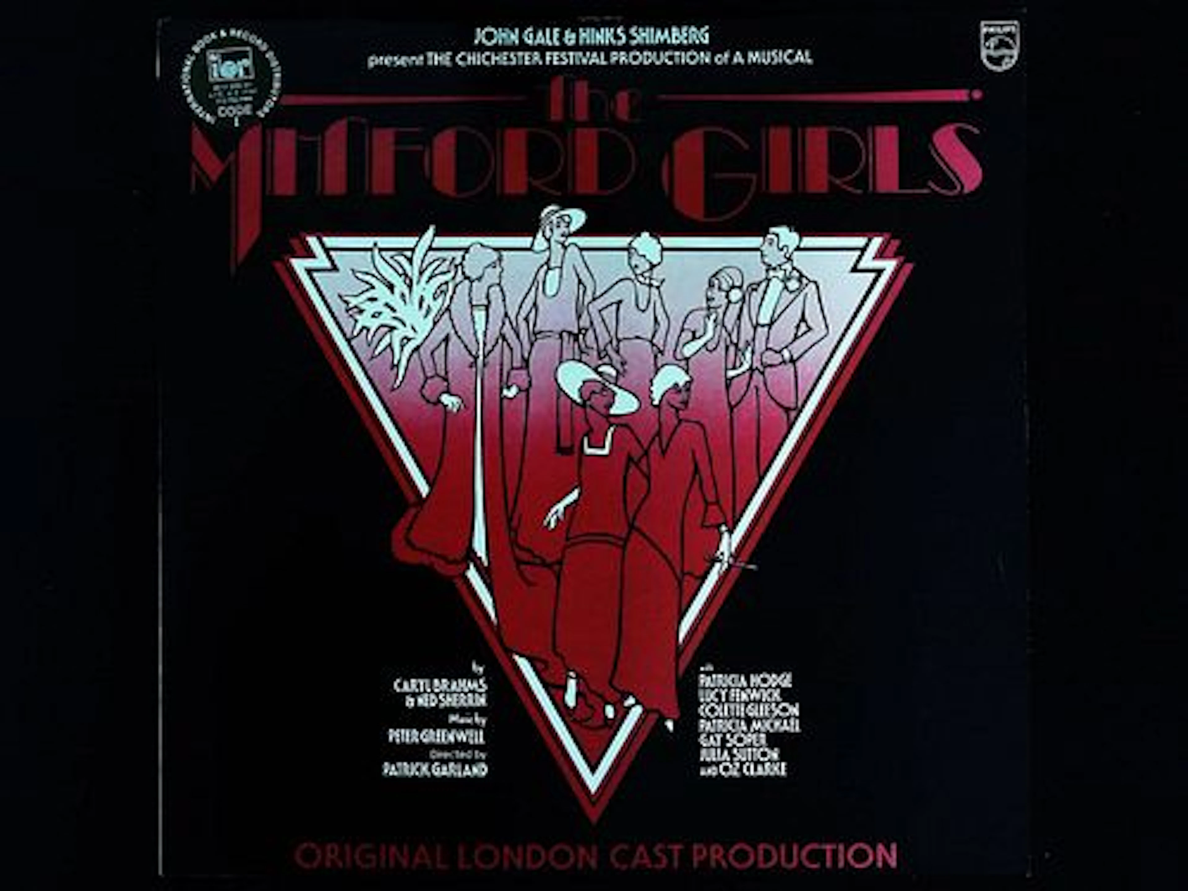 Peter Greenwell The Mitford Girls Original London Cast Vinyl LP Album Philips