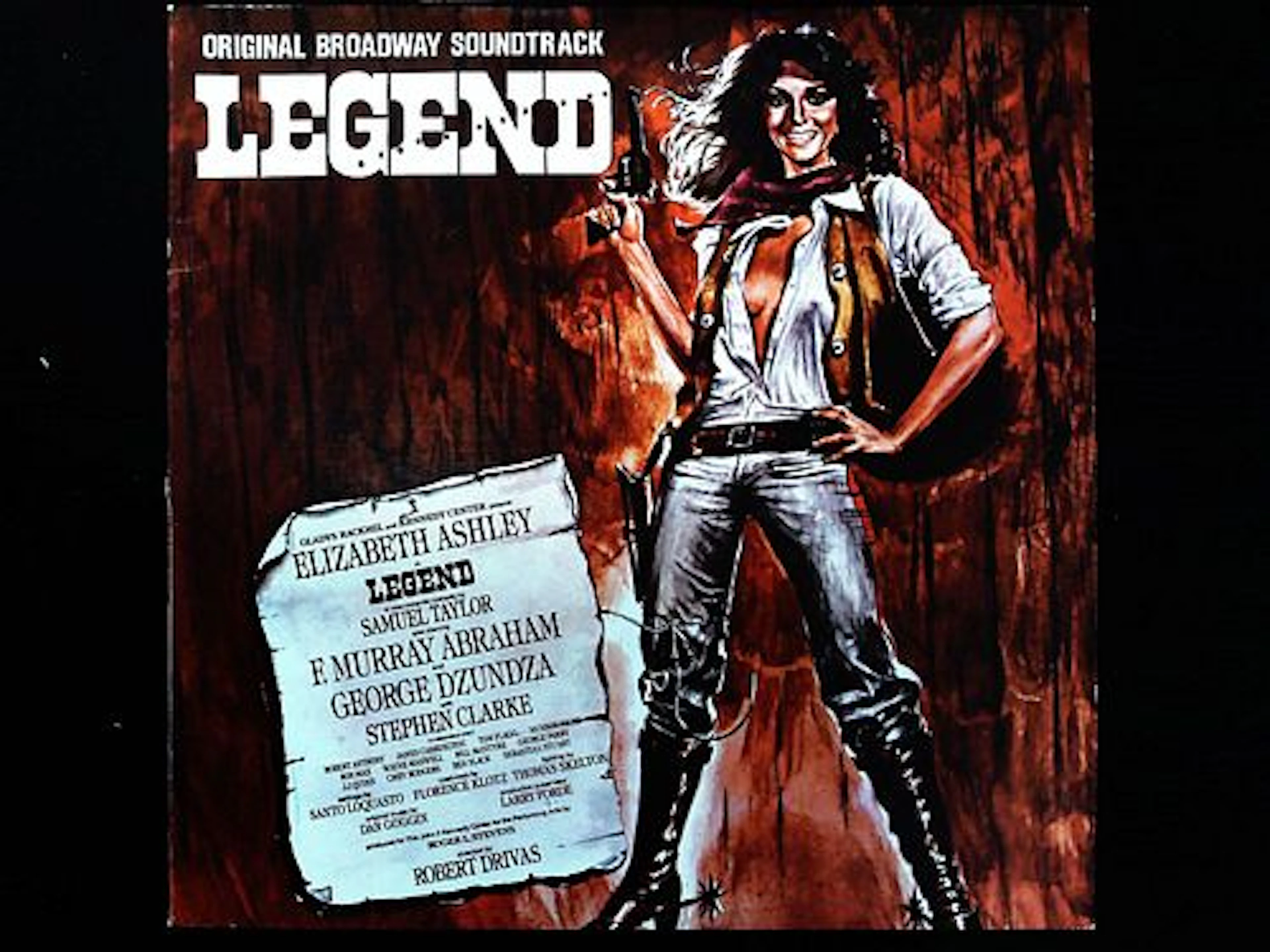 Legend Original Broadway Soundtrack Vinyl LP Theatre Archives 1978