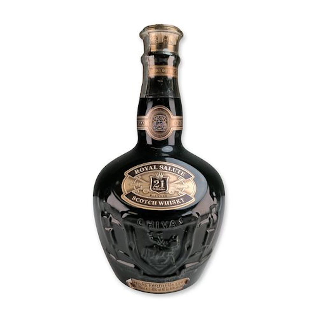 Chivas Brothers Royal Salute 21 Year Old Blended Scotch Whisky Ceramic Decanter
