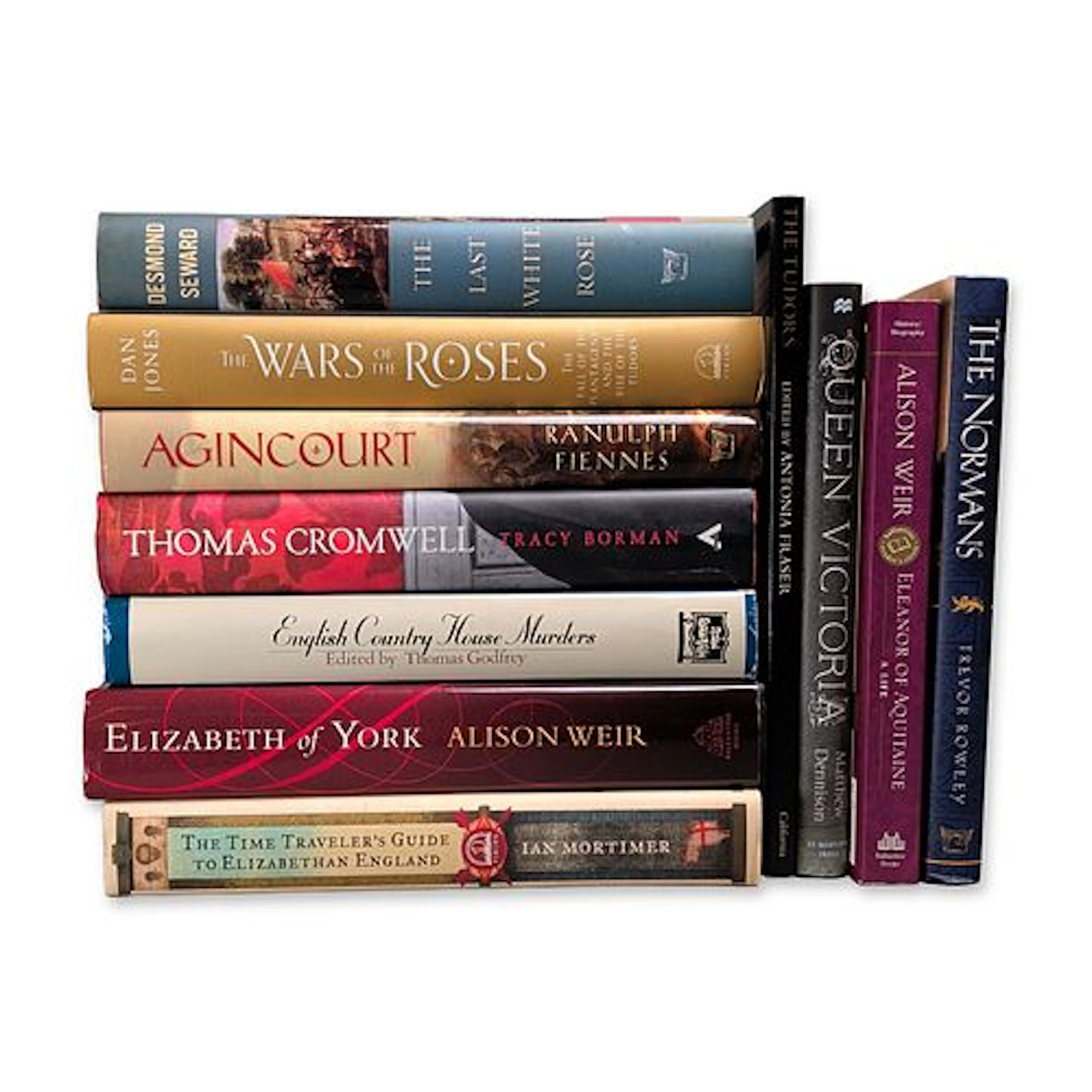 A Collection of British Monarchy and History Books (DJ)