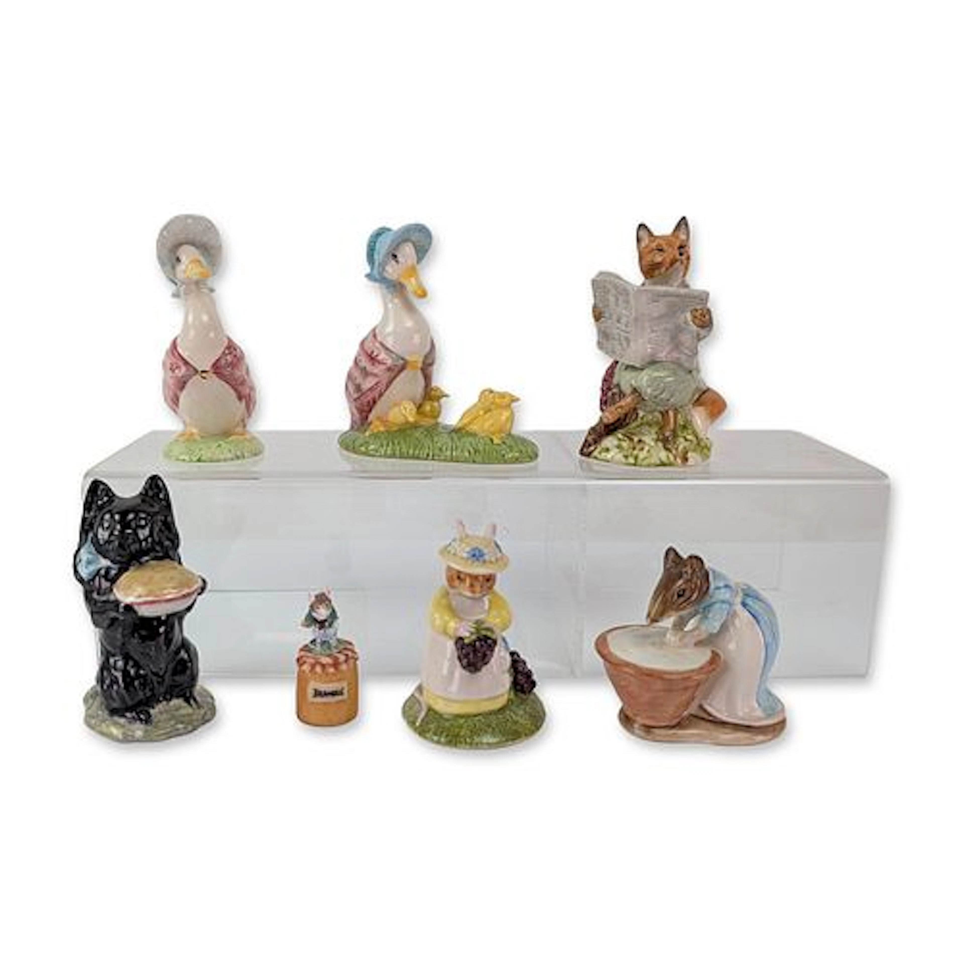 Beswick and Royal Albert Beatrix Potter Porcelain Figurine Collection