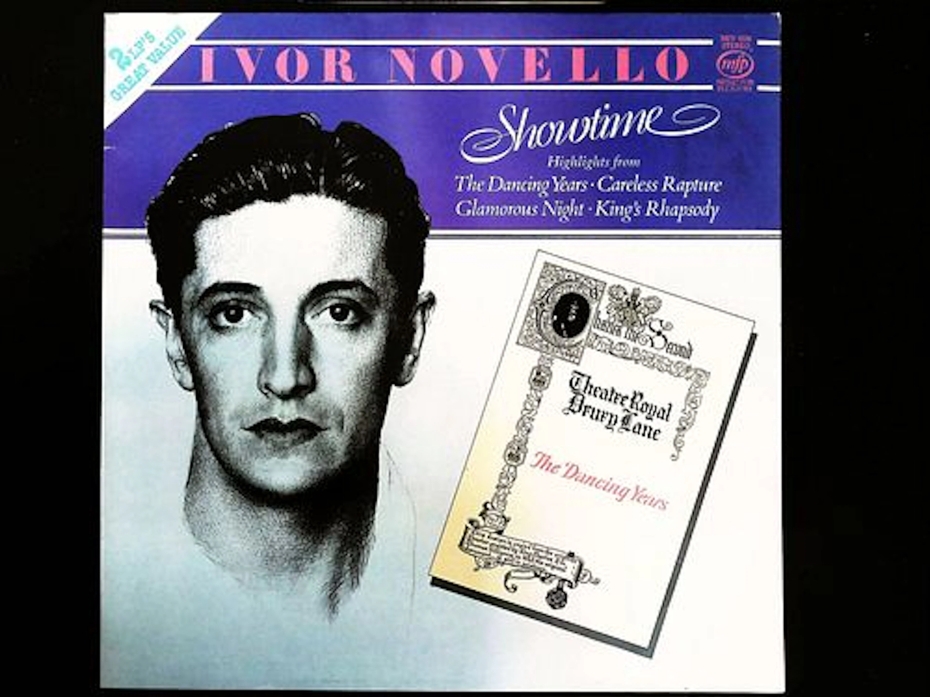 Ivor Novello Showtime Double LP Vinyl Compilation MFP 5228