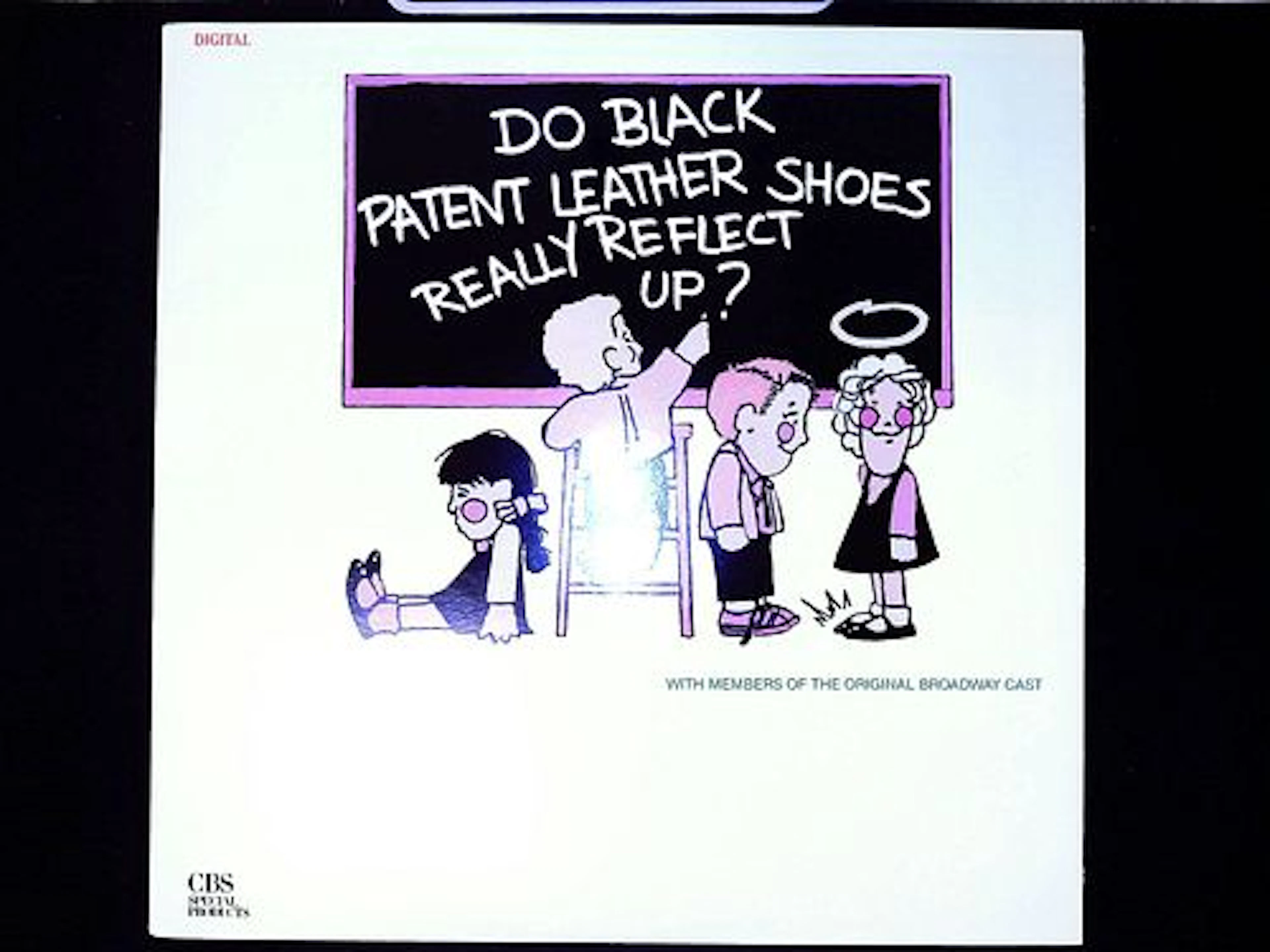 Do Black Patent Leather Shoes Really Reflect Up? Original Cast Recording 1985