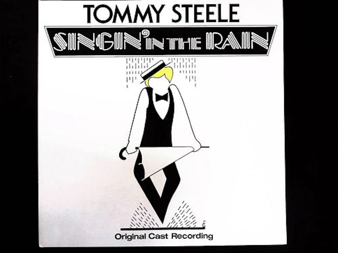 Tommy Steele Singin' In The Rain Original Cast Recording LP 1984