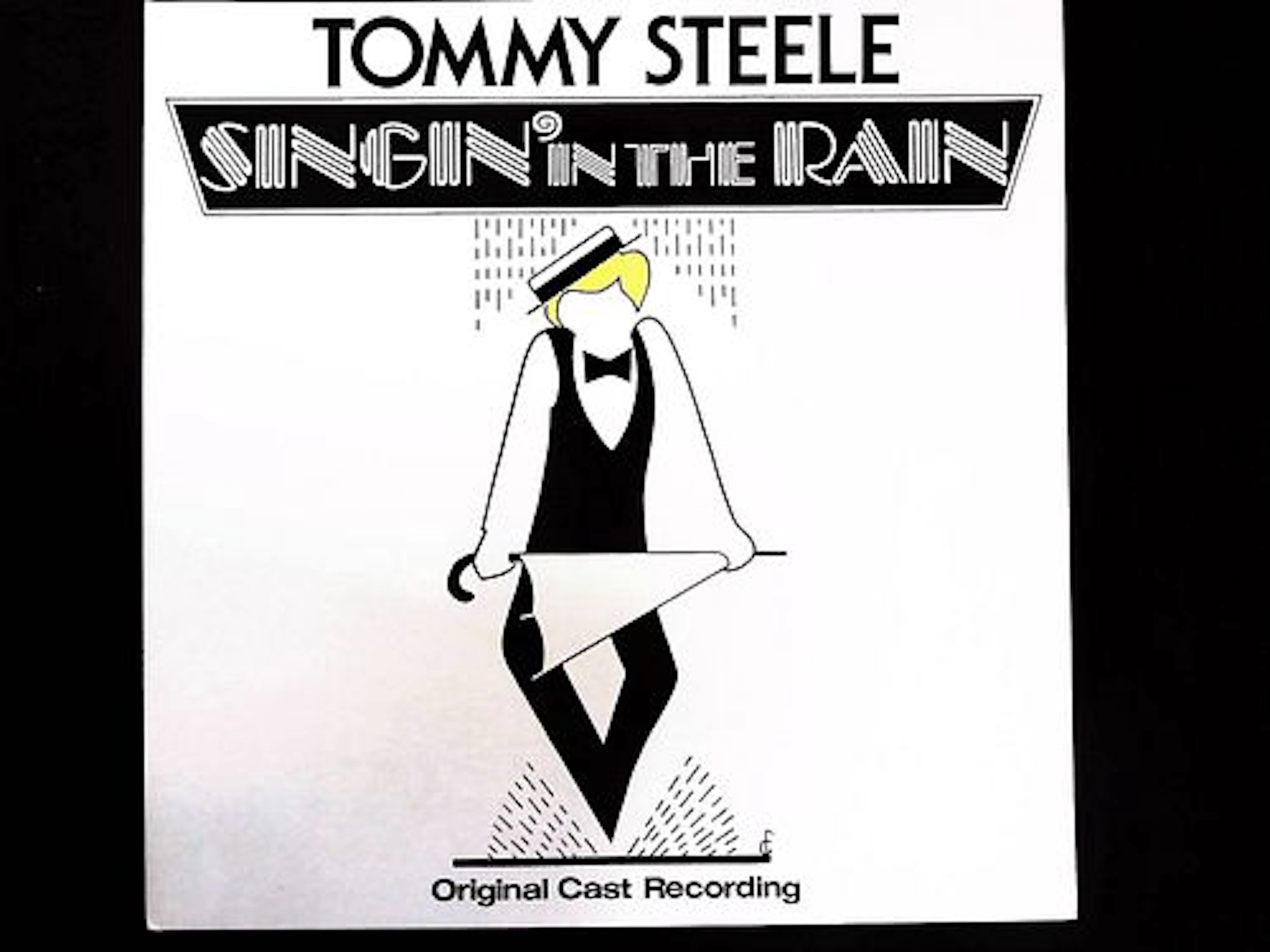 Tommy Steele Singin' In The Rain Original Cast Recording LP 1984