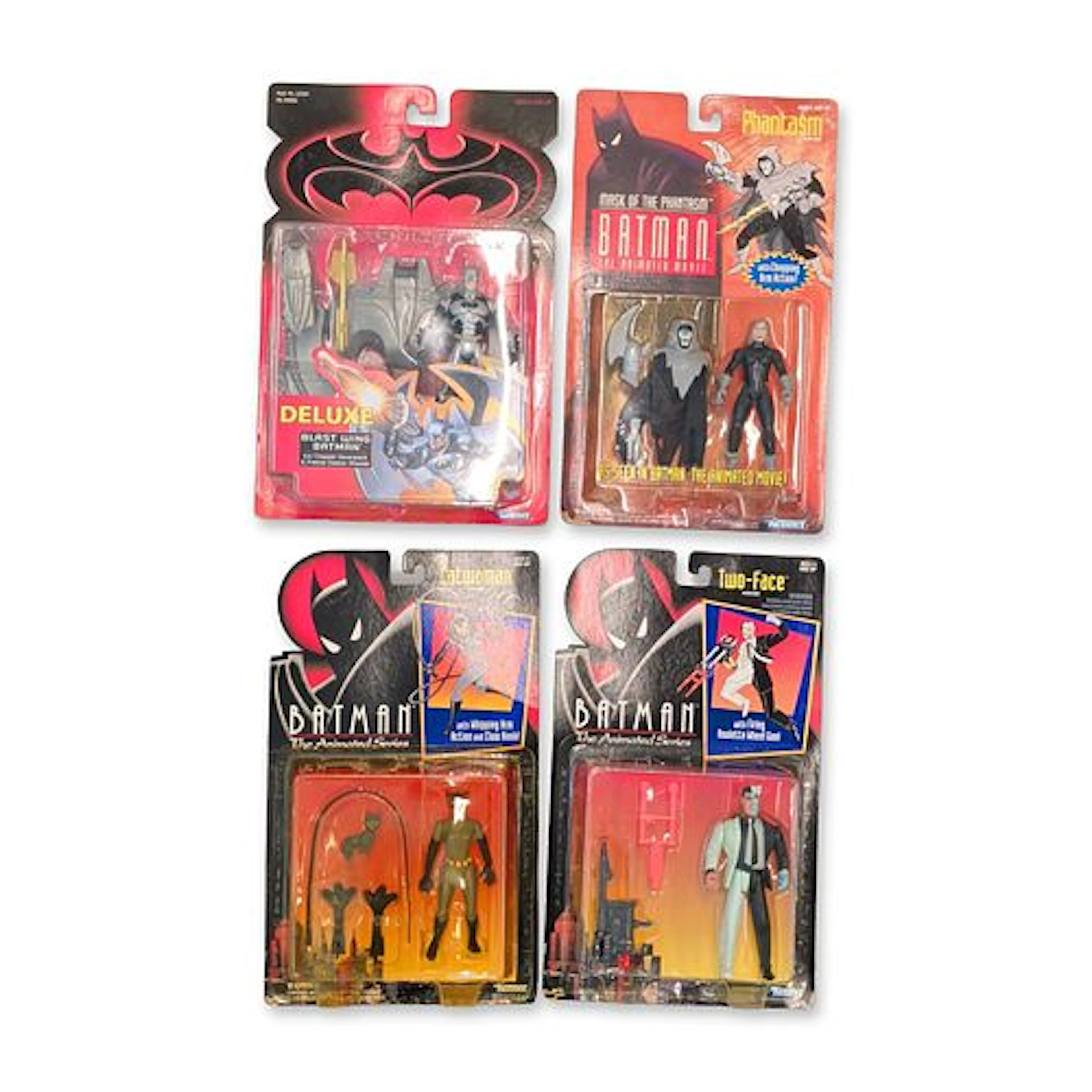 4pc Kenner DC Comics Batman Figurines Collection