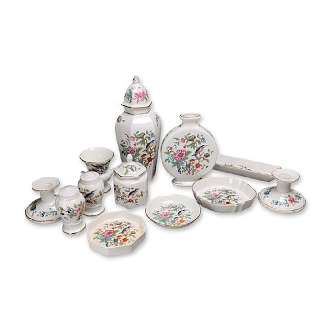 12pc Aynsley Pembroke Pattern Fine Bone China Tableware Collection