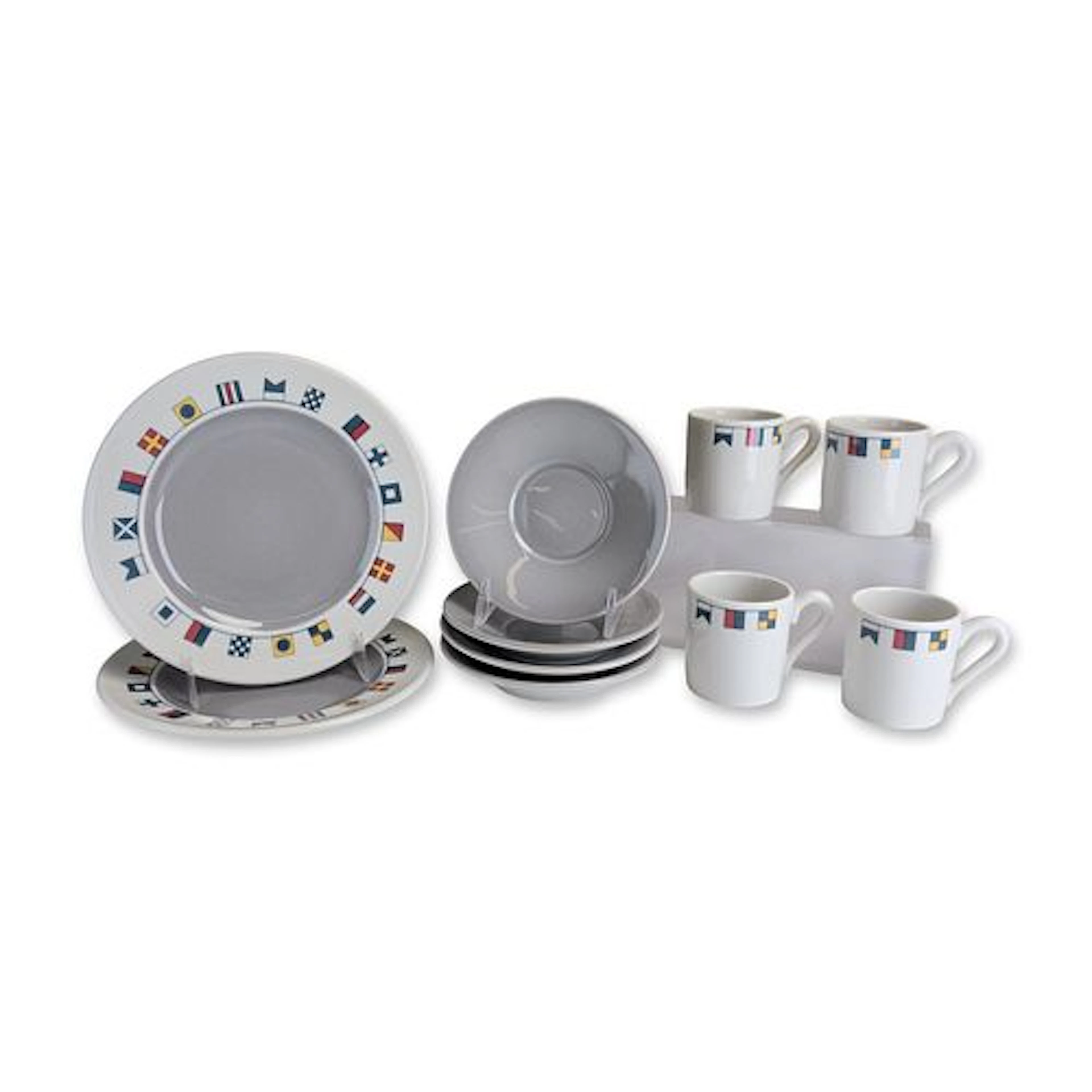 10pc American Export Lines Mayer China Nautical Tableware Set