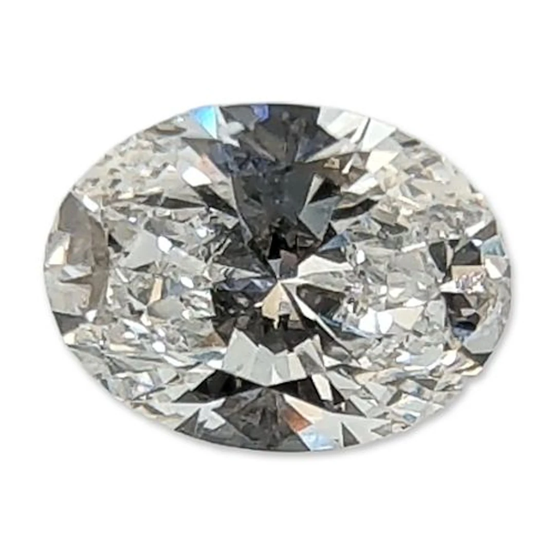 IGI Certified 1.12 Carat E/VS 1 Oval Brilliant Diamond