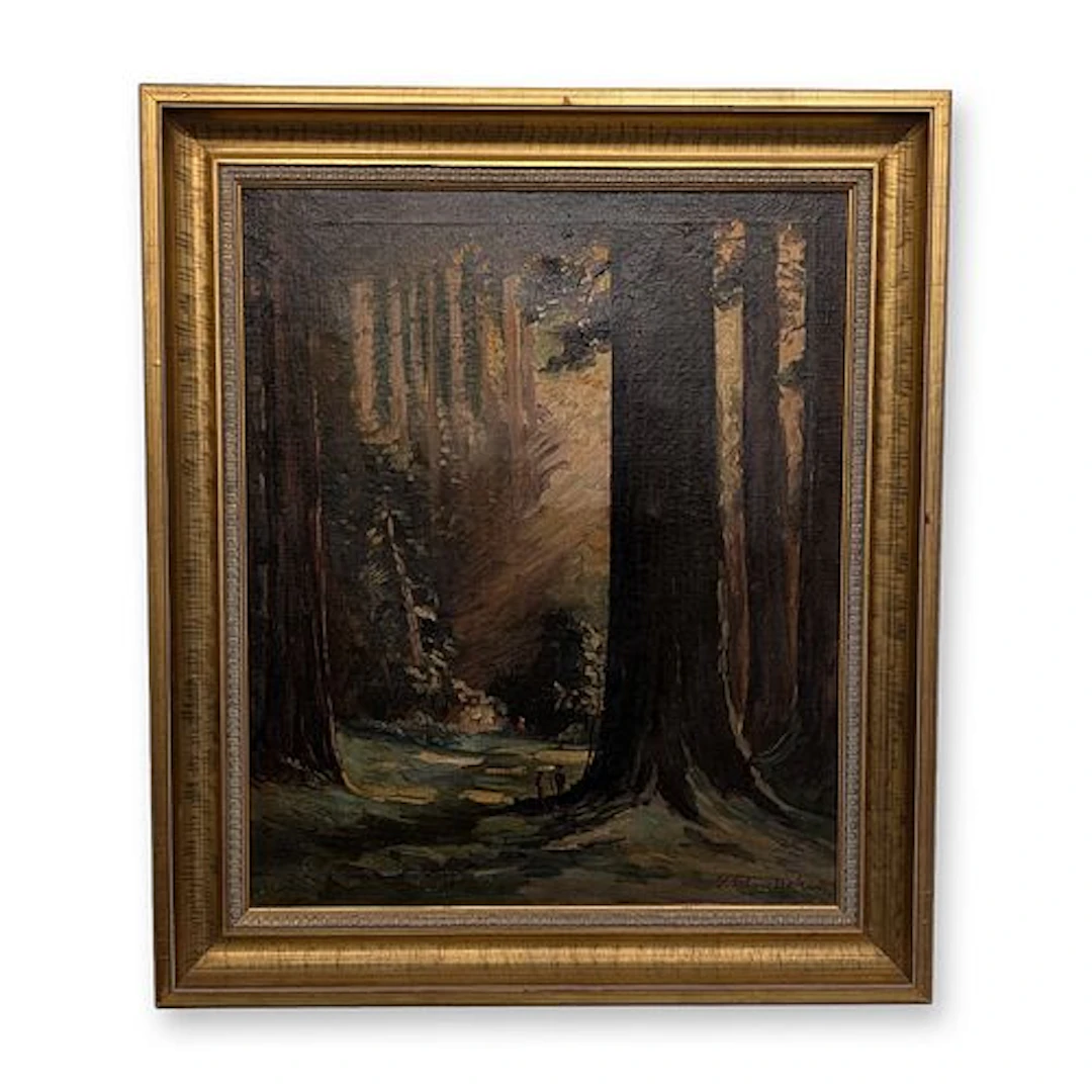 Tilden Daker (American, 1870-1935) Exhibition Size Oil on Canvas