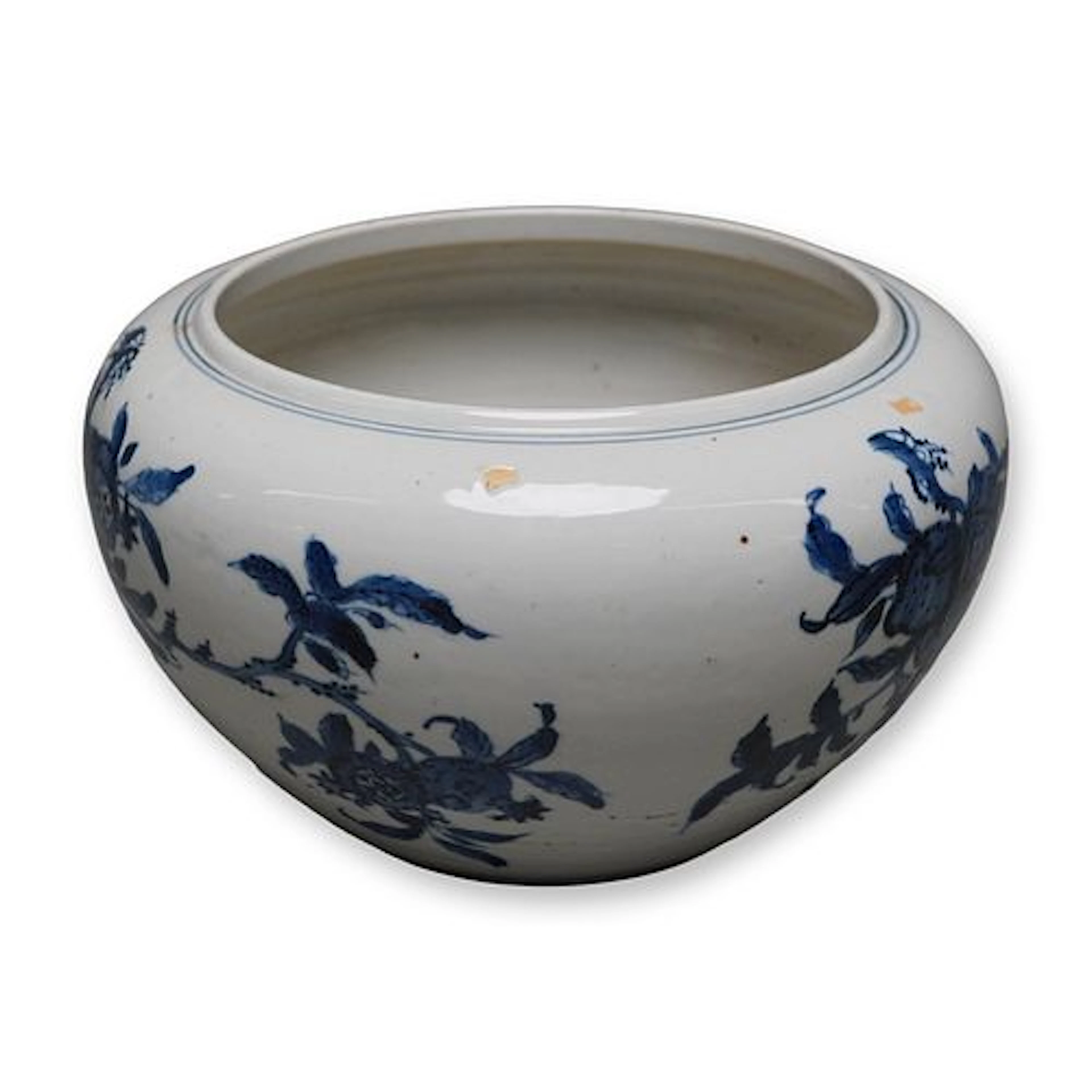 Chinese Porcelain Blue and White Alms Bowl