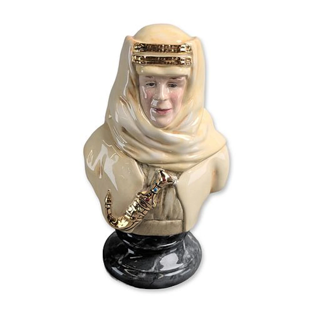 Michael Sutty Fine China Bust, Lawrence of Arabia