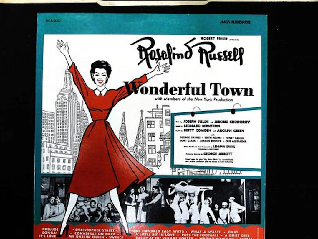 Wonderful Town Original Cast Recording Starring Rosalind Russell MCA