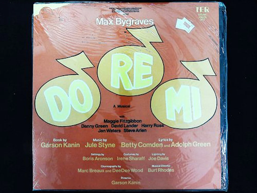 Do Re Mi Original London Cast Recording Vinyl LP Starring Max Bygraves TER 1075