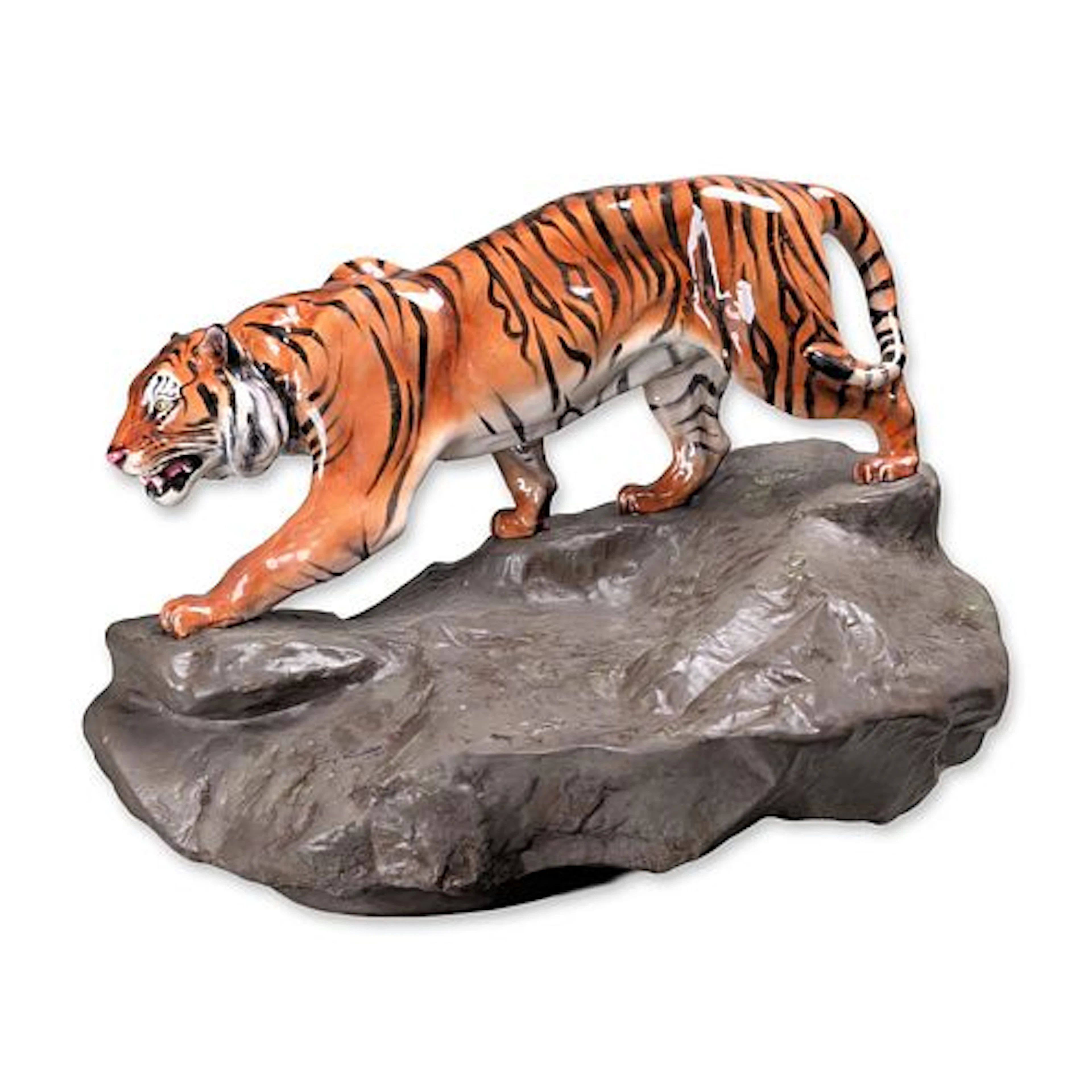 Royal Doulton Tiger on Rock Porcelain Figurine HN2639