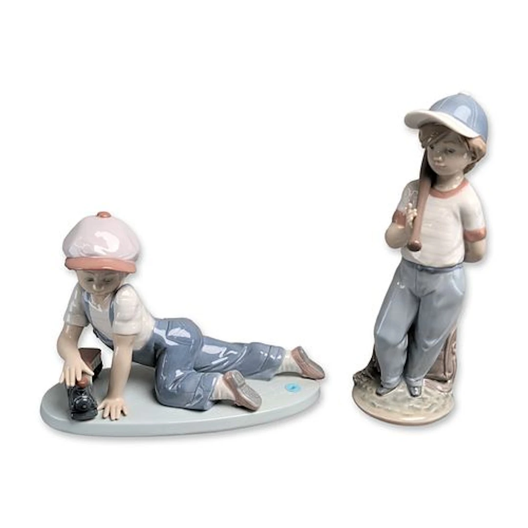 Two Lladro Collectors Society Porcelain Figurines, All Aboard 01007619