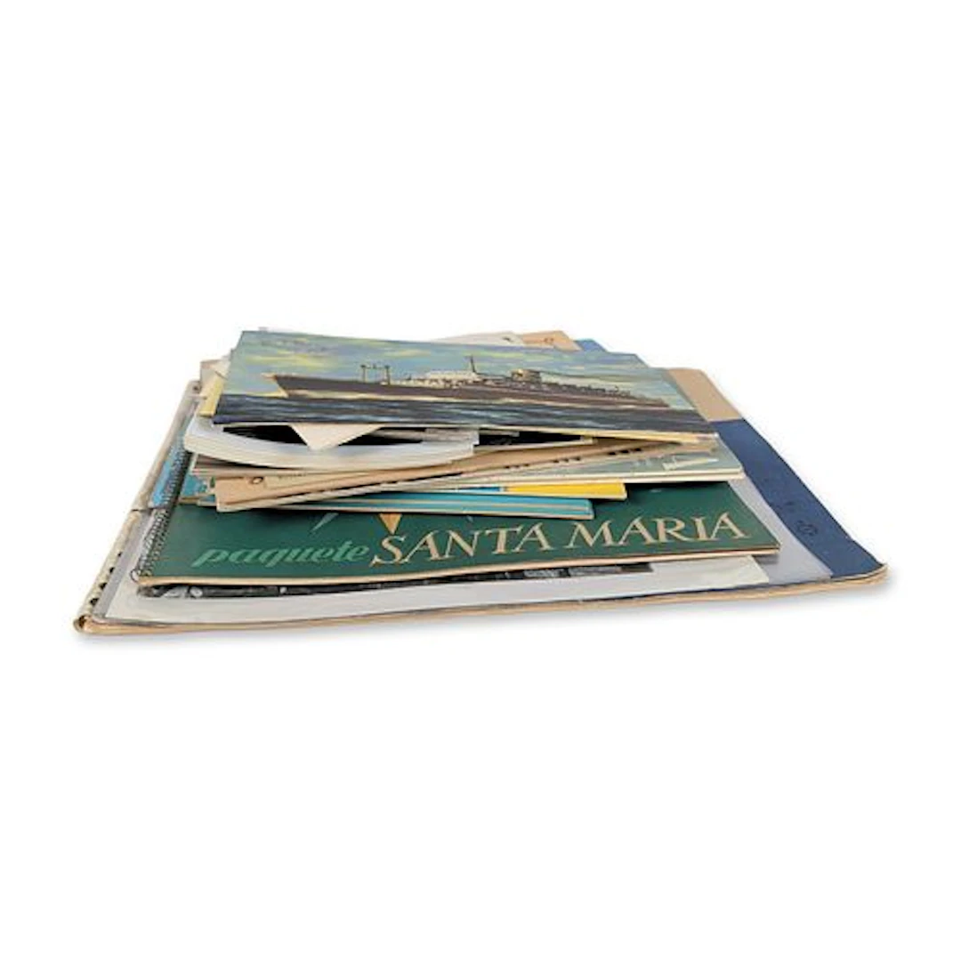 Collection of Companhia Colonial de Navegacao Maritime Ephemera