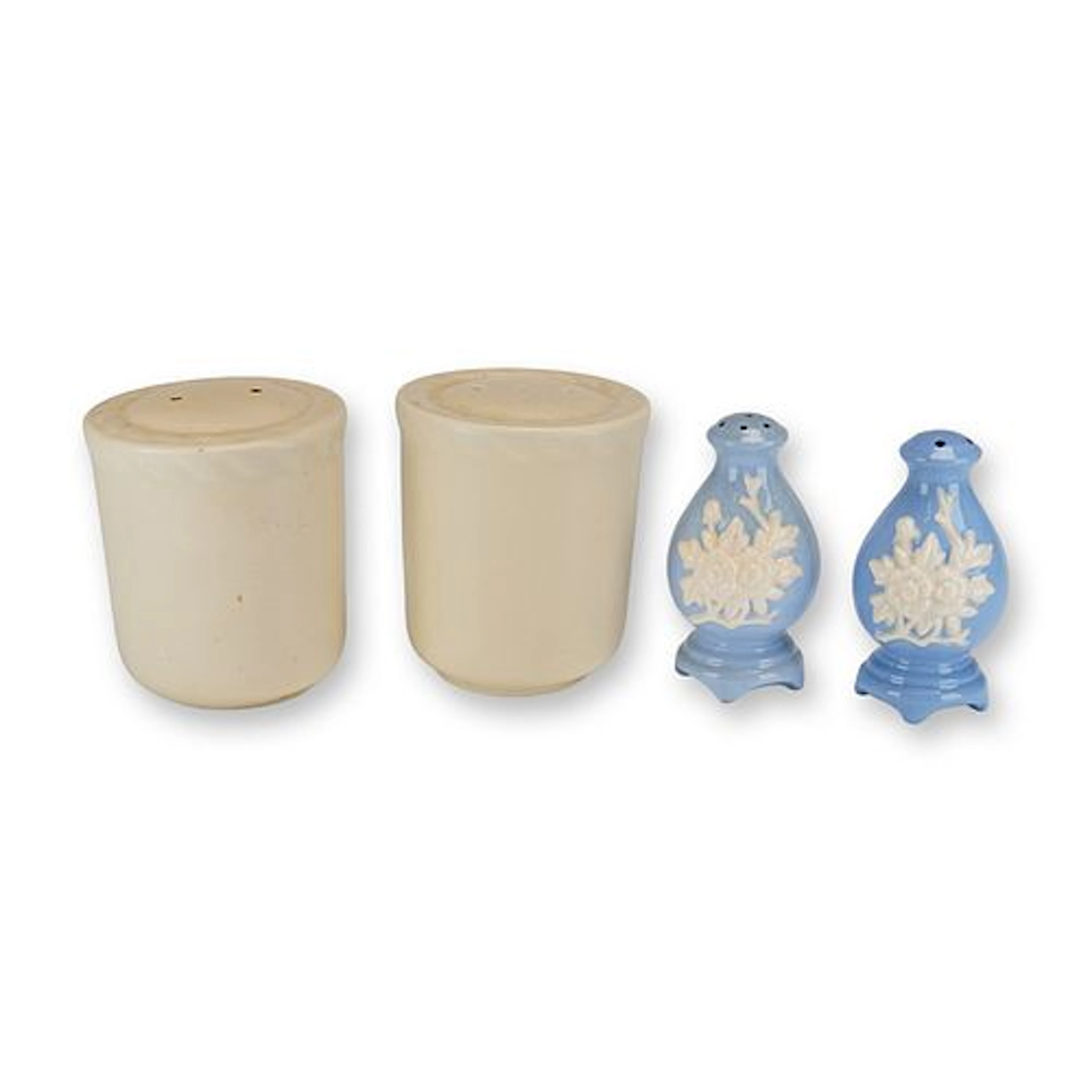 4pc Collection of Japanese and Occupied Japanese Ceramic Salt and