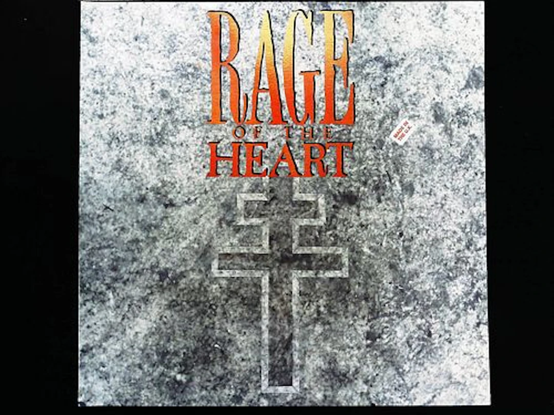 Enrico Garzilli Rage of the Heart 1986 Concept Cast Vinyl Album