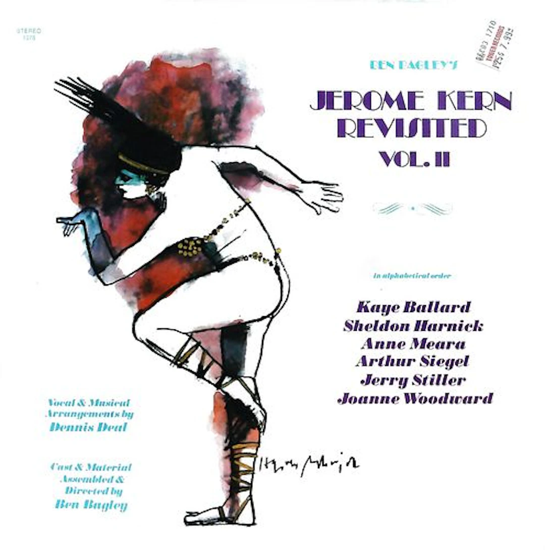 Ben Bagley's Jerome Kern Revisited Vol. II Stereo LP Album and Cover