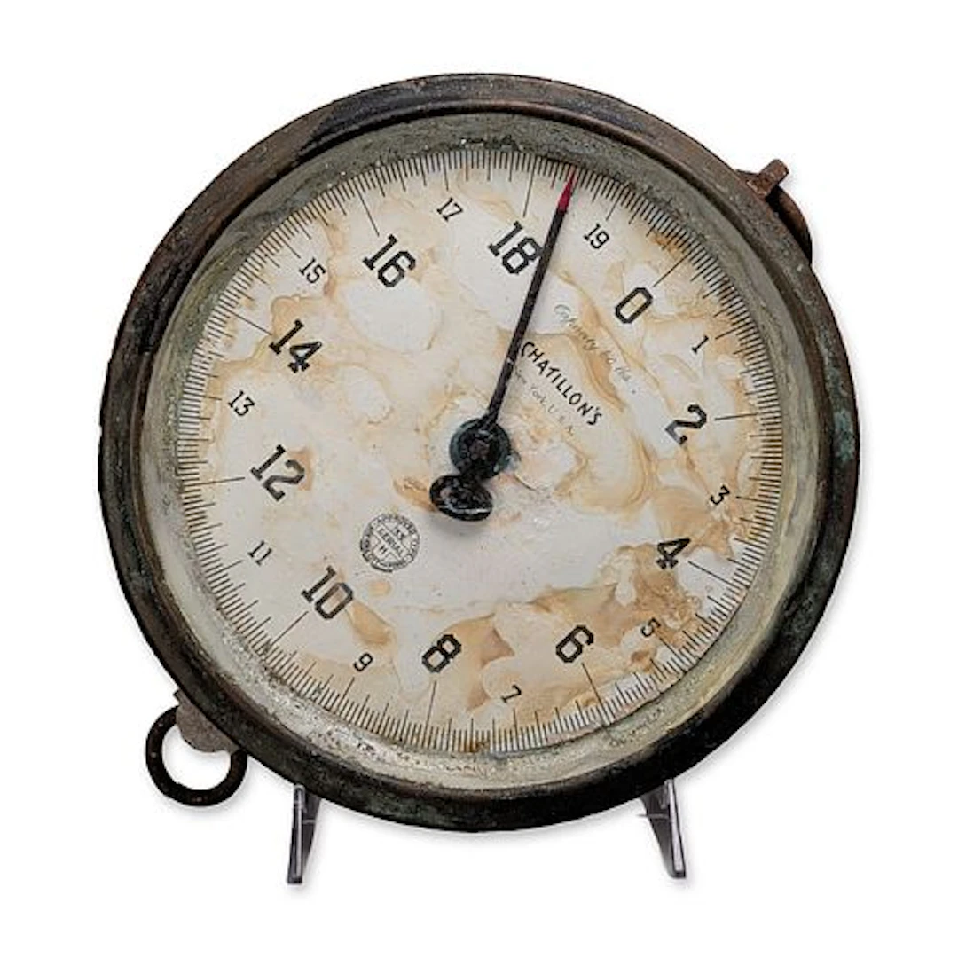 John Chatillon and Sons Cast Iron Hanging Scale