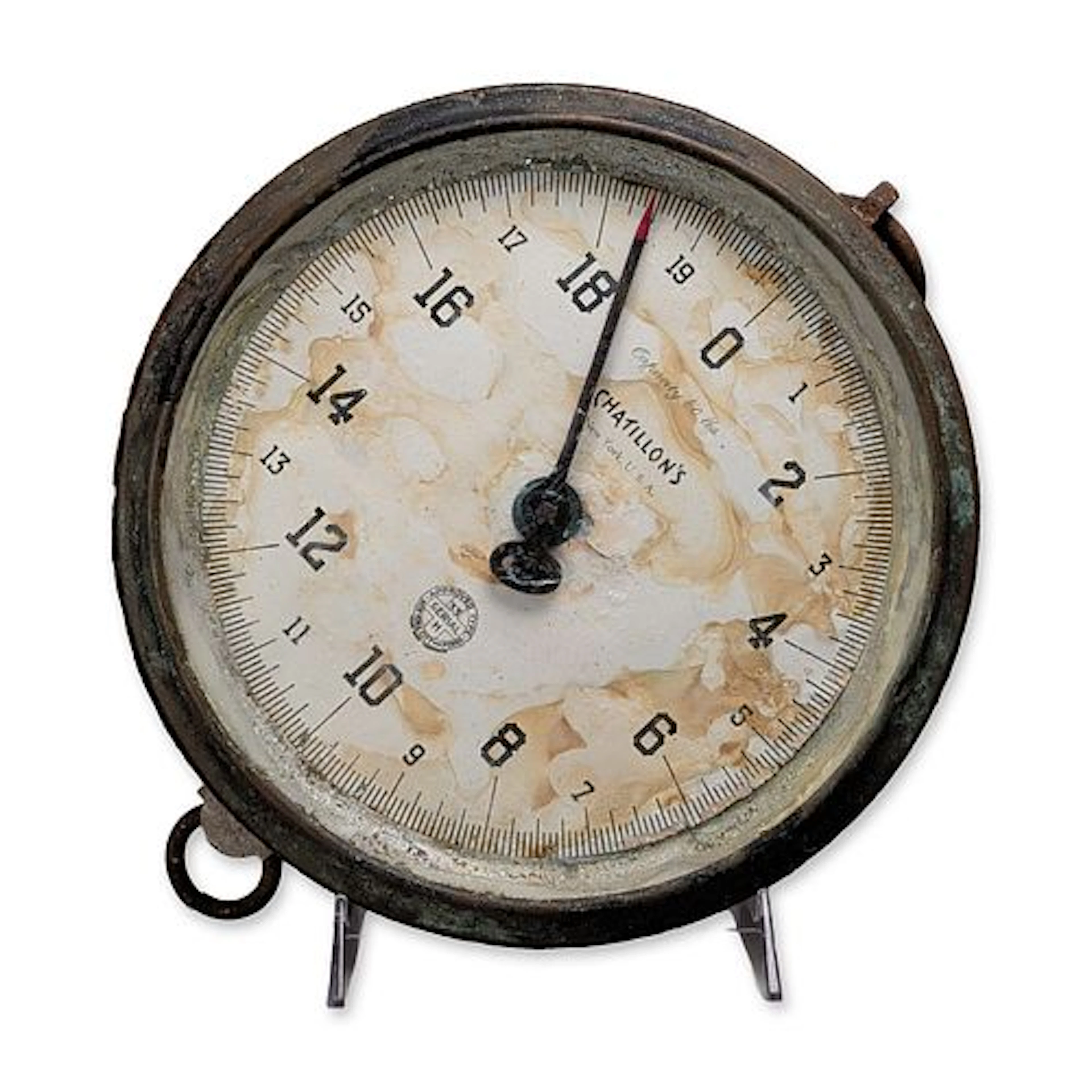 John Chatillon and Sons Cast Iron Hanging Scale