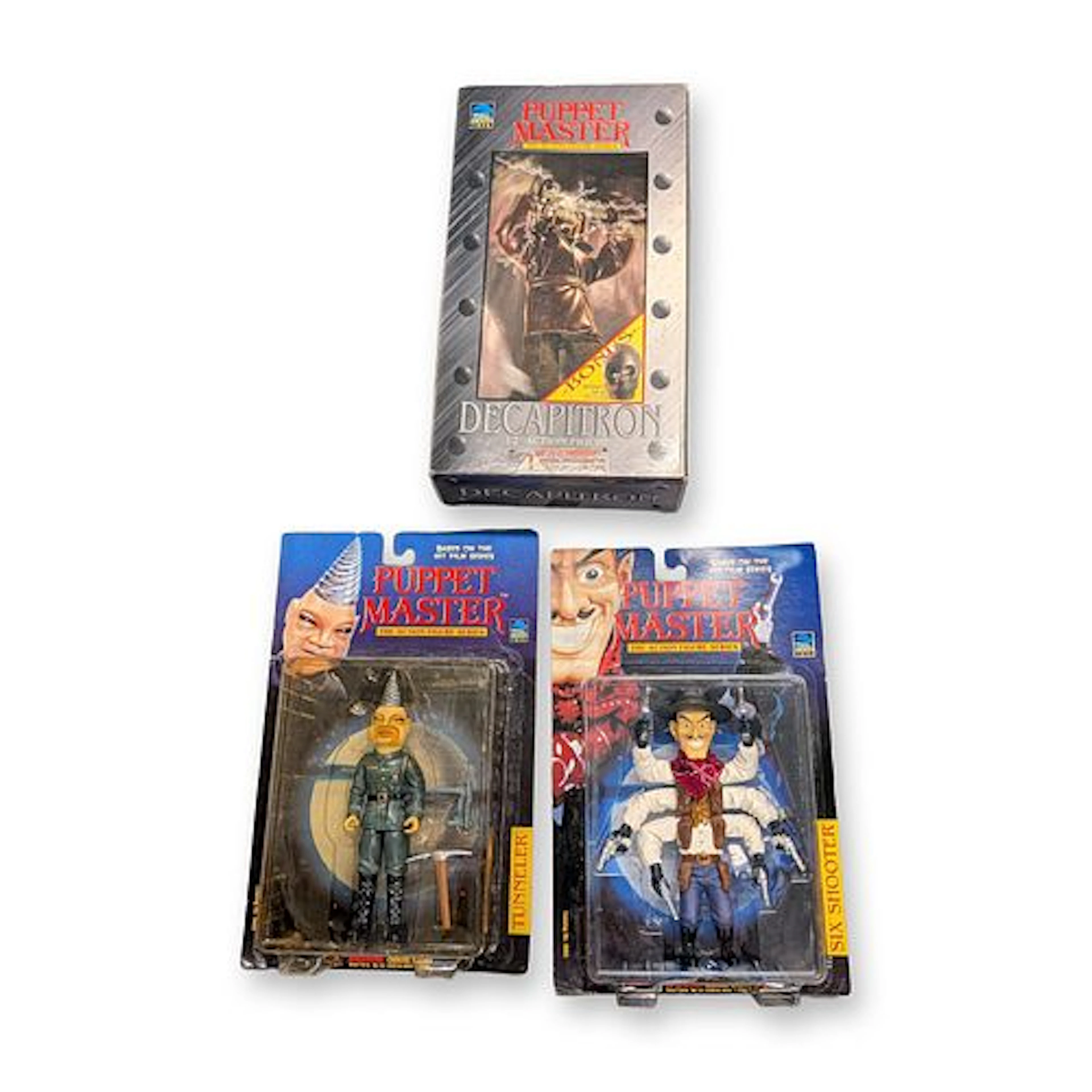 3pc Full Moon Toys Puppet Master Action Figures